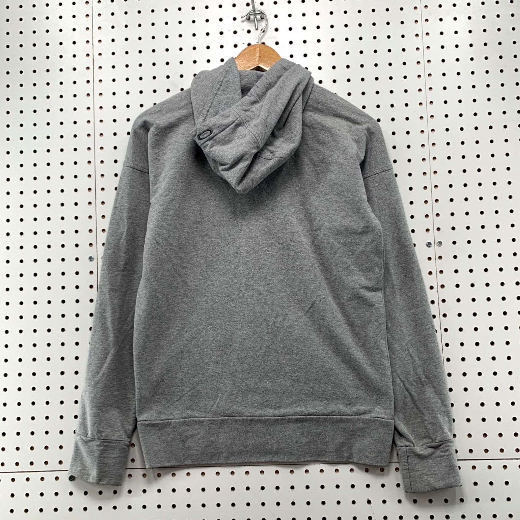 Oakley Oakley Zip Hoodie Sweatshirt Womens Small Gray Lightweight Hooded 19x25 Size S / US 4 / IT 40 - 2 Thumbnail