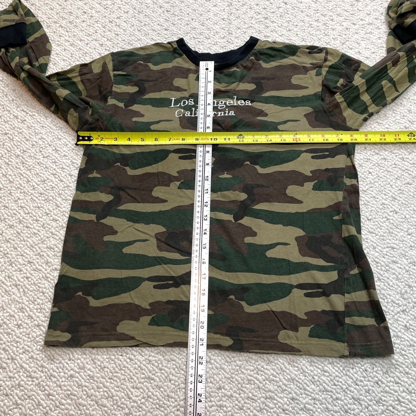 Vintage Eighty Eight Shirt Adult M Long Sleeve Green Camo Crew Relaxed Fit Mens Size US M / EU 48-50 / 2 - 3 Thumbnail