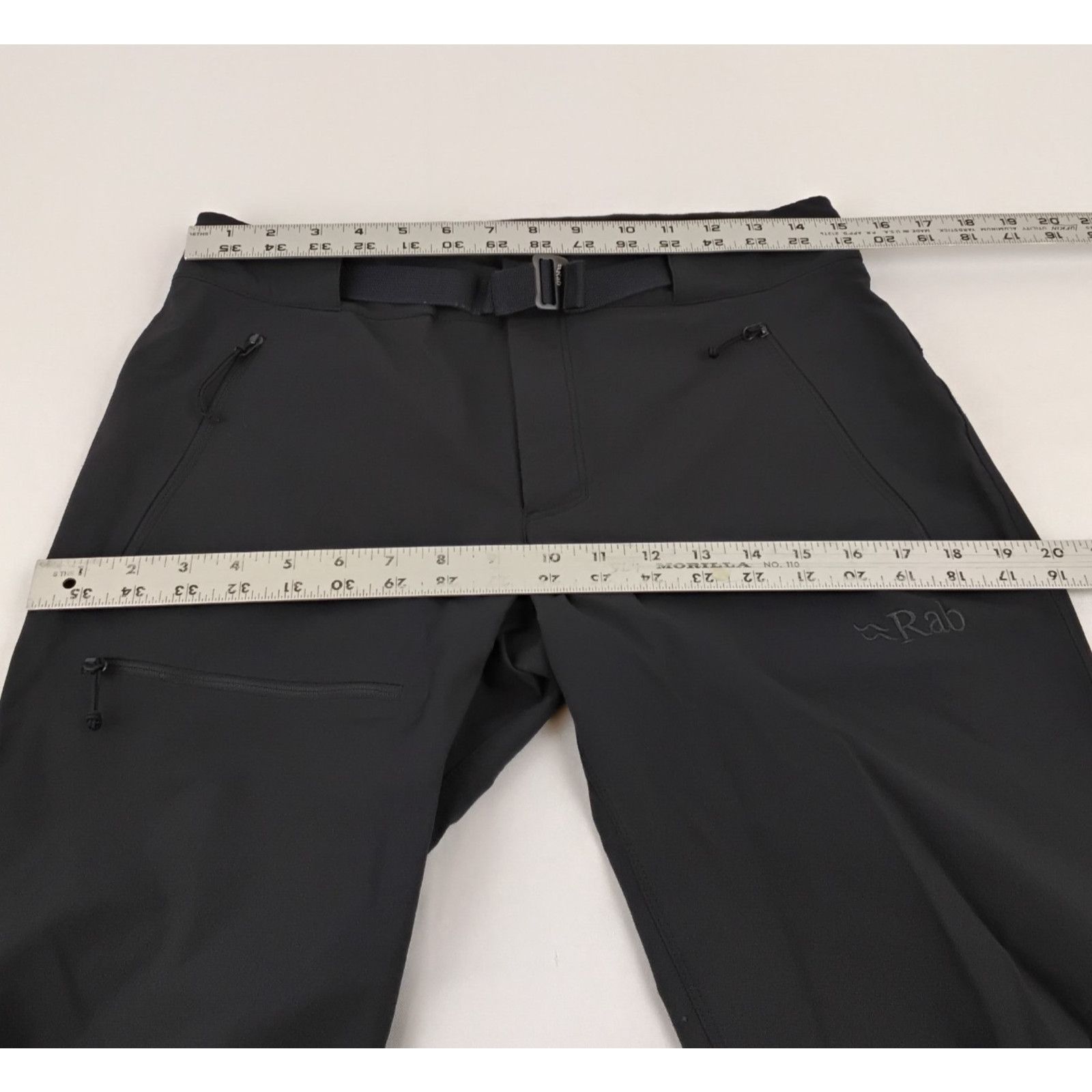 Rab Rab Matrix Pants Men's 30x30 Gray Softshell Hiking Belted Size US 30 / EU 46 - 10 Thumbnail