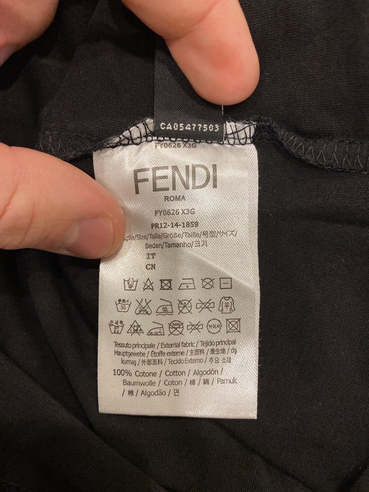 Fendi Fendi Cat eye Tee Size US M / EU 48-50 / 2 - 7 Thumbnail