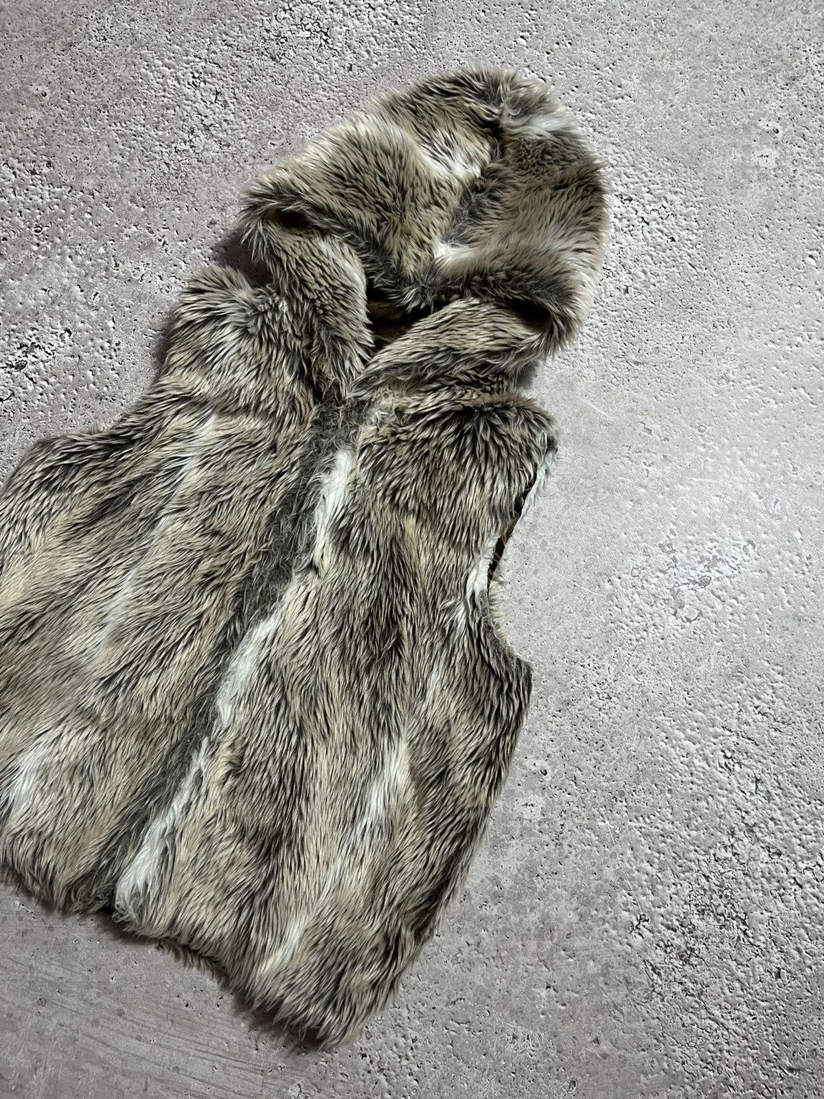 If Six Was Nine × Japanese Brand × Vintage Woman’s Y2K Hype Japanese Brand Fur Faux Vest Size M / US 6-8 / IT 42-44 - 6 Thumbnail