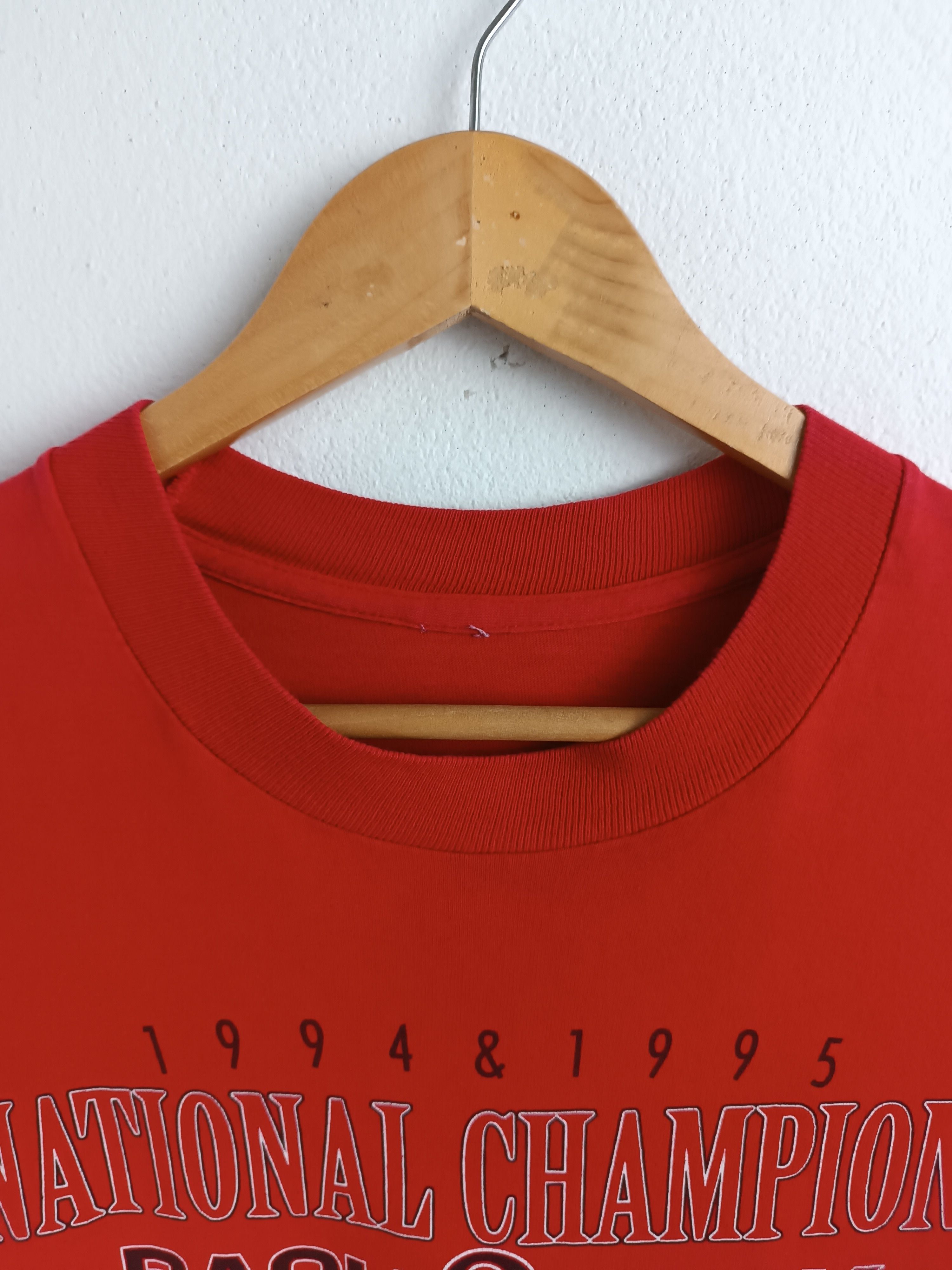 NFL VINTAGE '94 NEBRASKA HUSKERS CHAMPIONS BACK2BACK TEE NFL NBA Size US XL / EU 56 / 4 - 12 Thumbnail