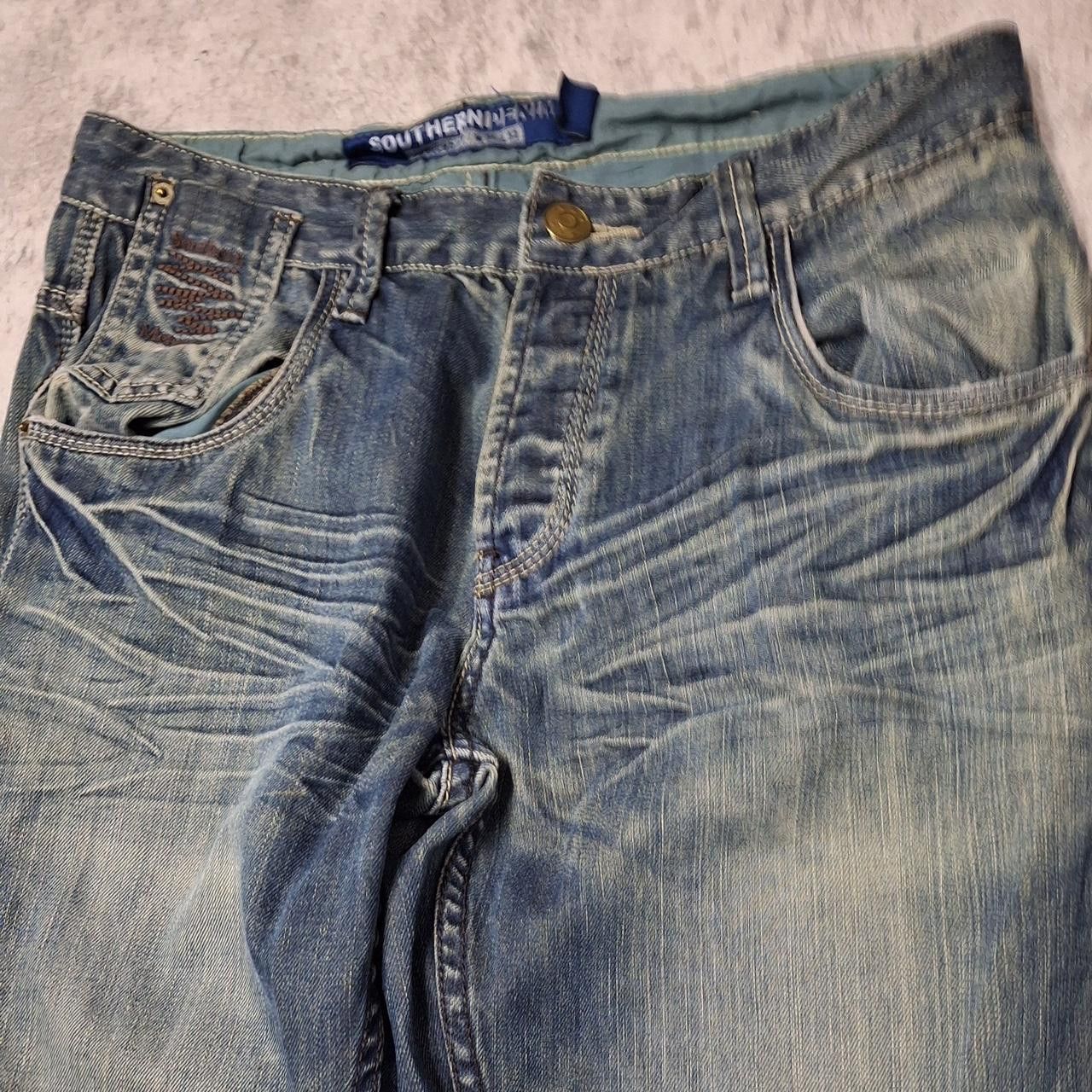 Other Southern denim jeans with a unique ripped detail Size US 31 - 2 Thumbnail