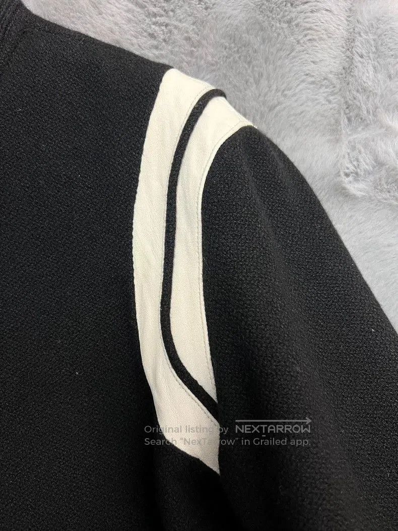 Saint Laurent Paris Saint Laurent Leather Wool Varsity Jacket. Size US M / EU 48-50 / 2 - 5 Thumbnail