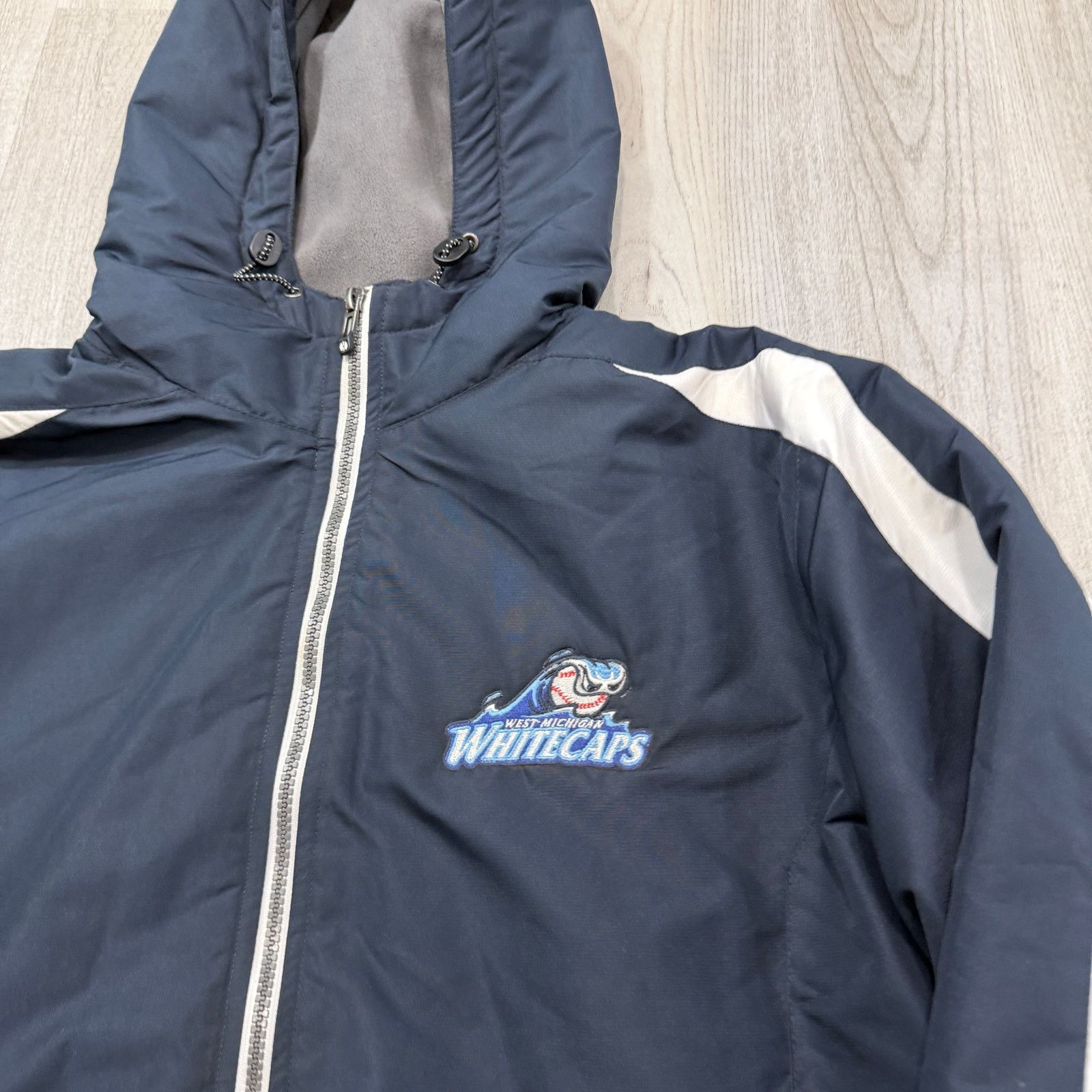 Vintage Vintage West Michigan Whitecaps Jacket Men's Medium Blue Size US M / EU 48-50 / 2 - 3 Thumbnail