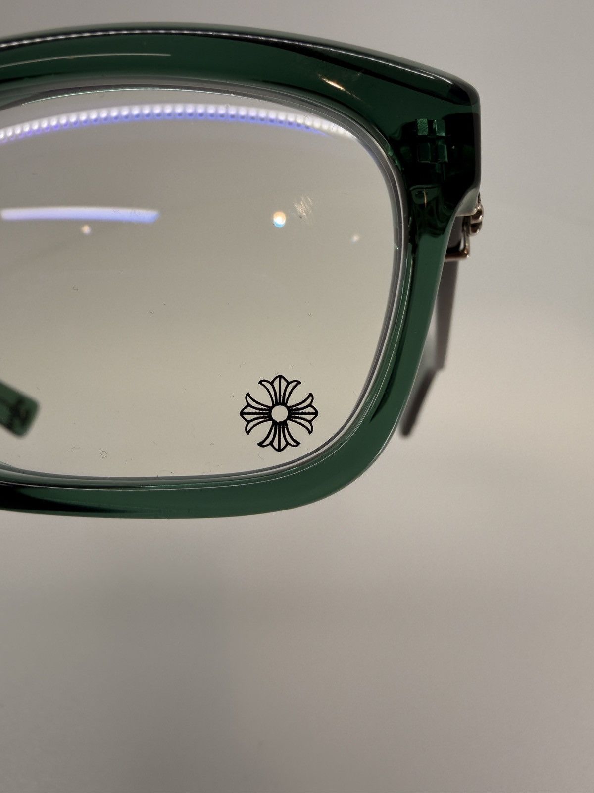 Chrome Hearts Chrome Hearts See You In Tea Marine Green/Silver Glasses Size ONE SIZE - 2 Thumbnail