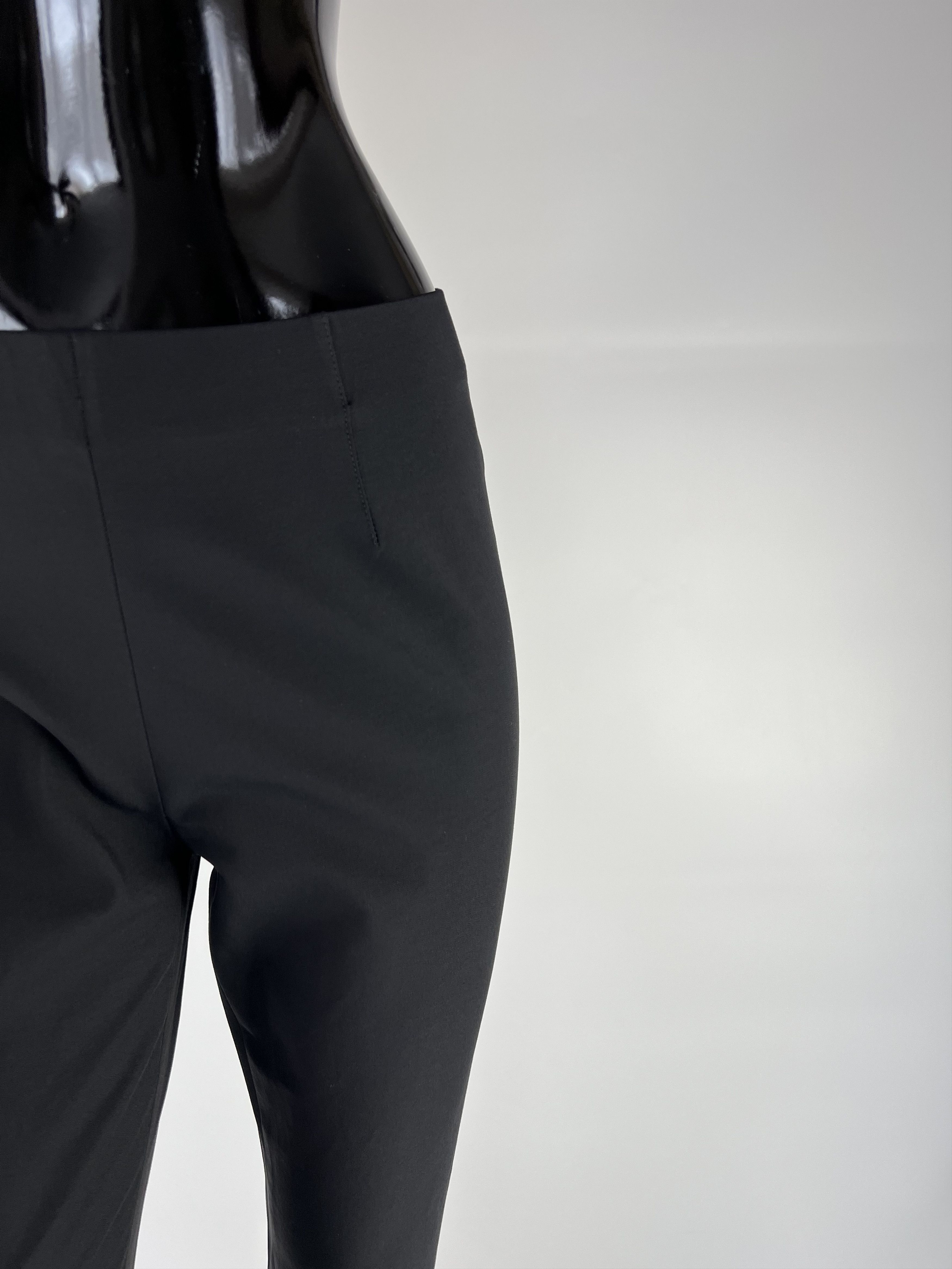 Designer Seductive Sabrina Nos Black Pants Size 36 Size 27" / US 4 / IT 40 - 6 Thumbnail