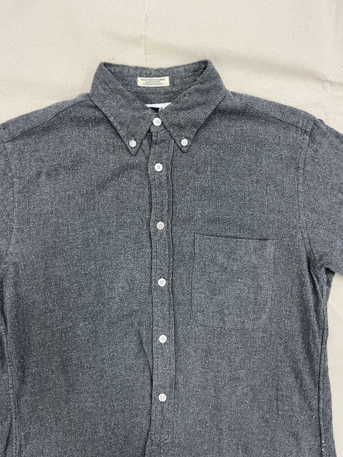 Engineered Garments Engineered Garments FW Grey 19th Century BD Shirt Cotton S Size US S / EU 44-46 / 1 - 2 Thumbnail