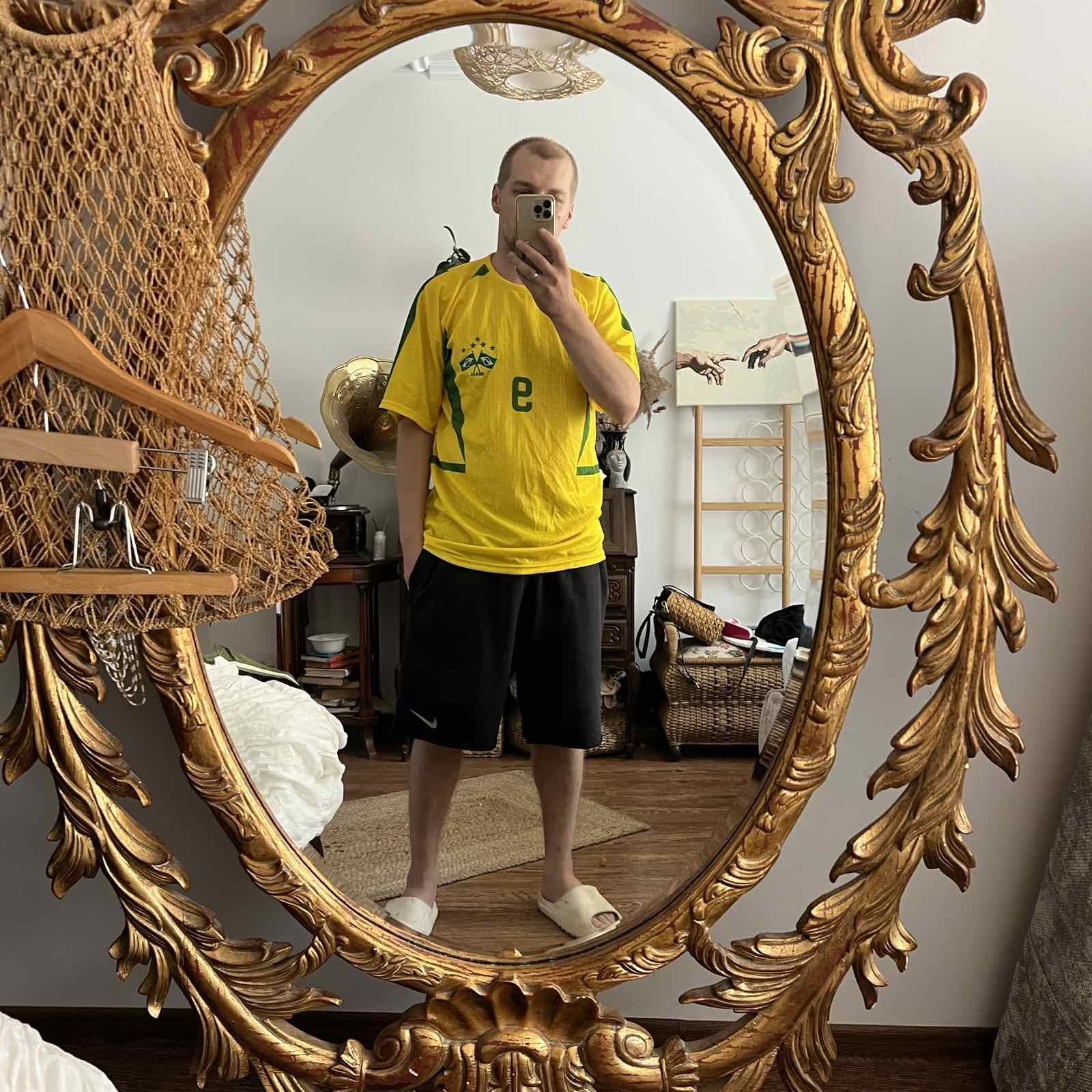 Vintage Rare Vintage Brazil Bootleg Jersey 90s Size US L / EU 52-54 / 3 - 3 Thumbnail