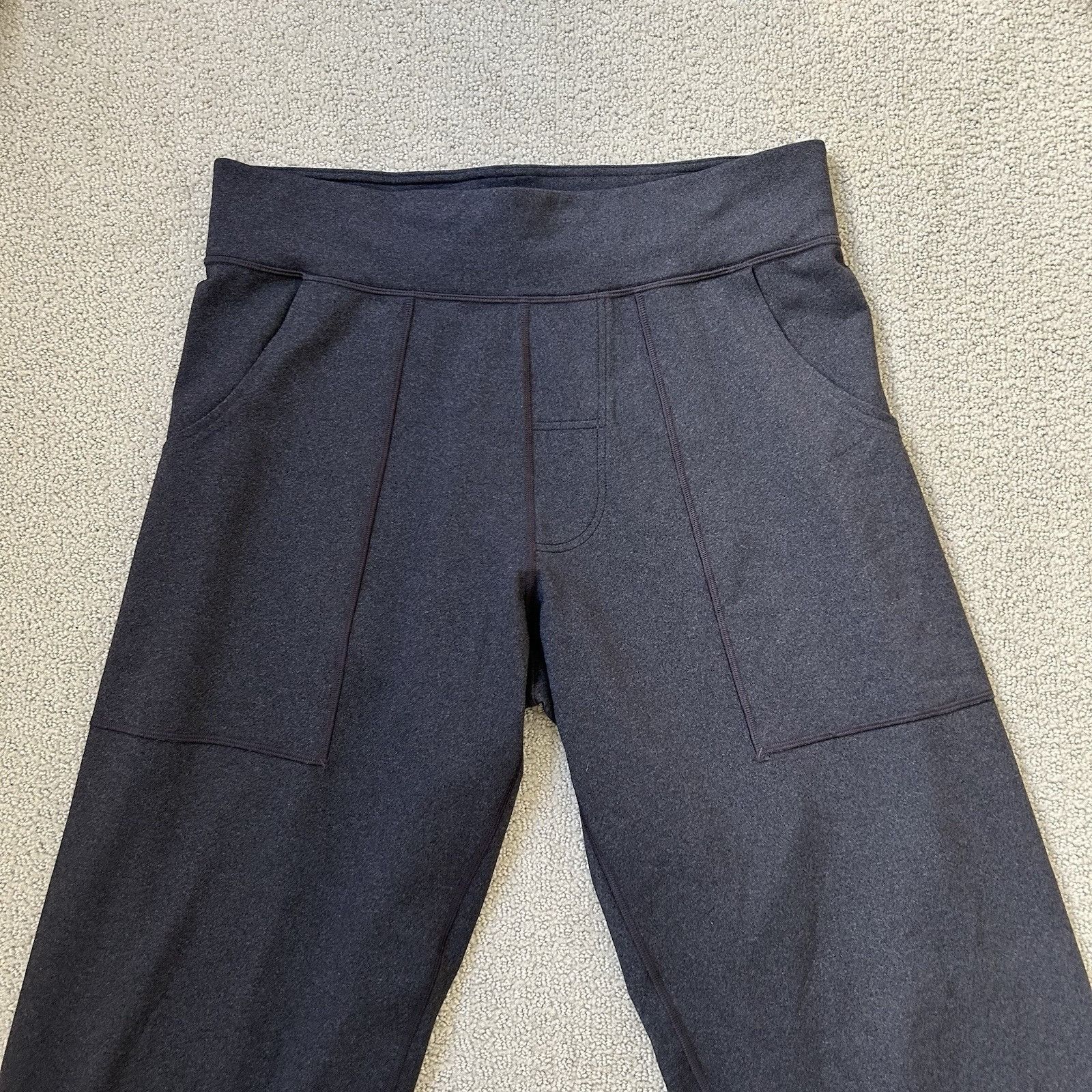 Lululemon Lululemon Mens Gray Jogger Pants Drawstring Zip Pockets Tape Size US 40 / EU 56 - 2 Thumbnail