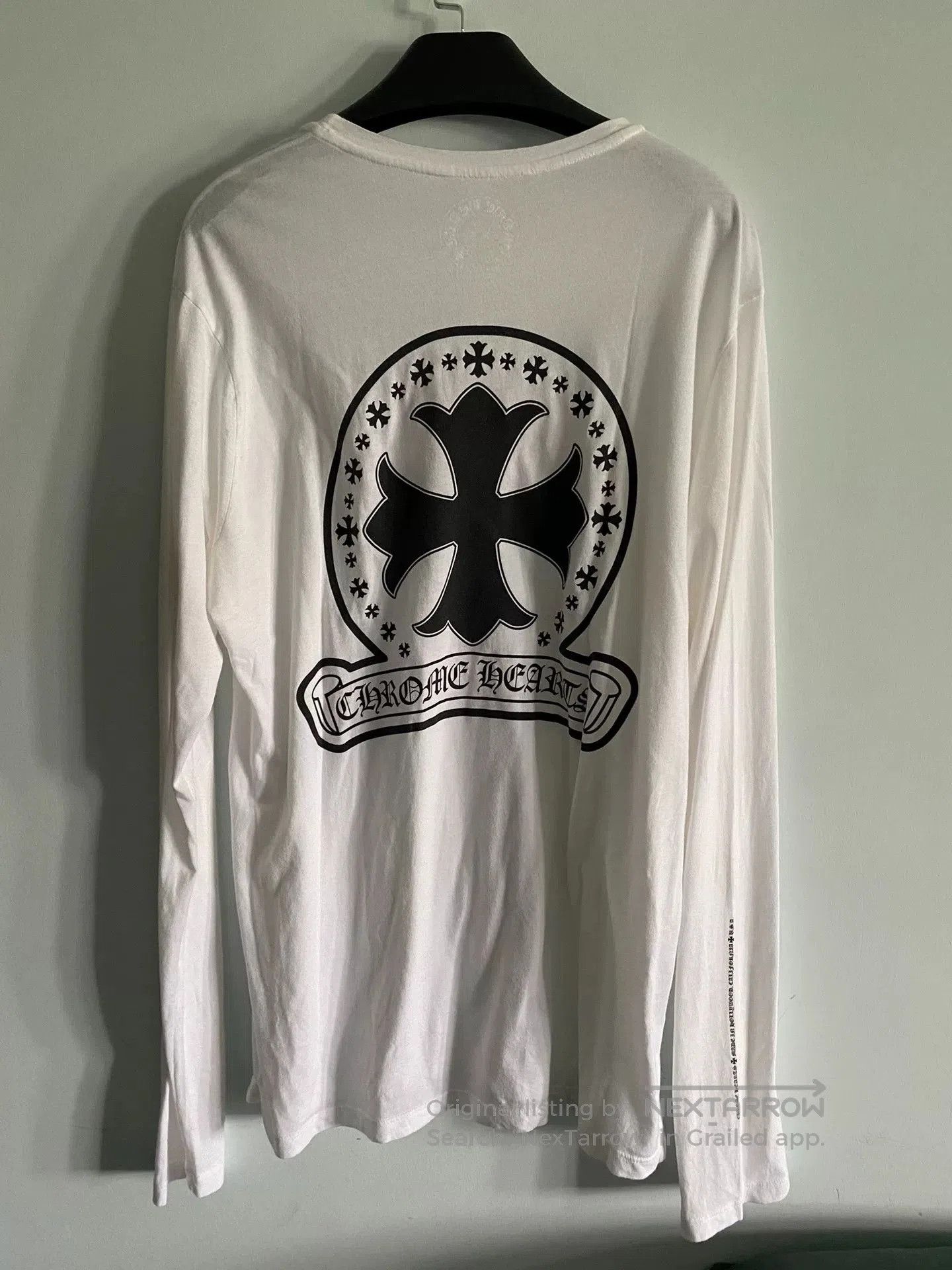 Chrome Hearts chrome hearts long sleeve graphic shirt. Size US XL / EU 56 / 4 - 1 Thumbnail