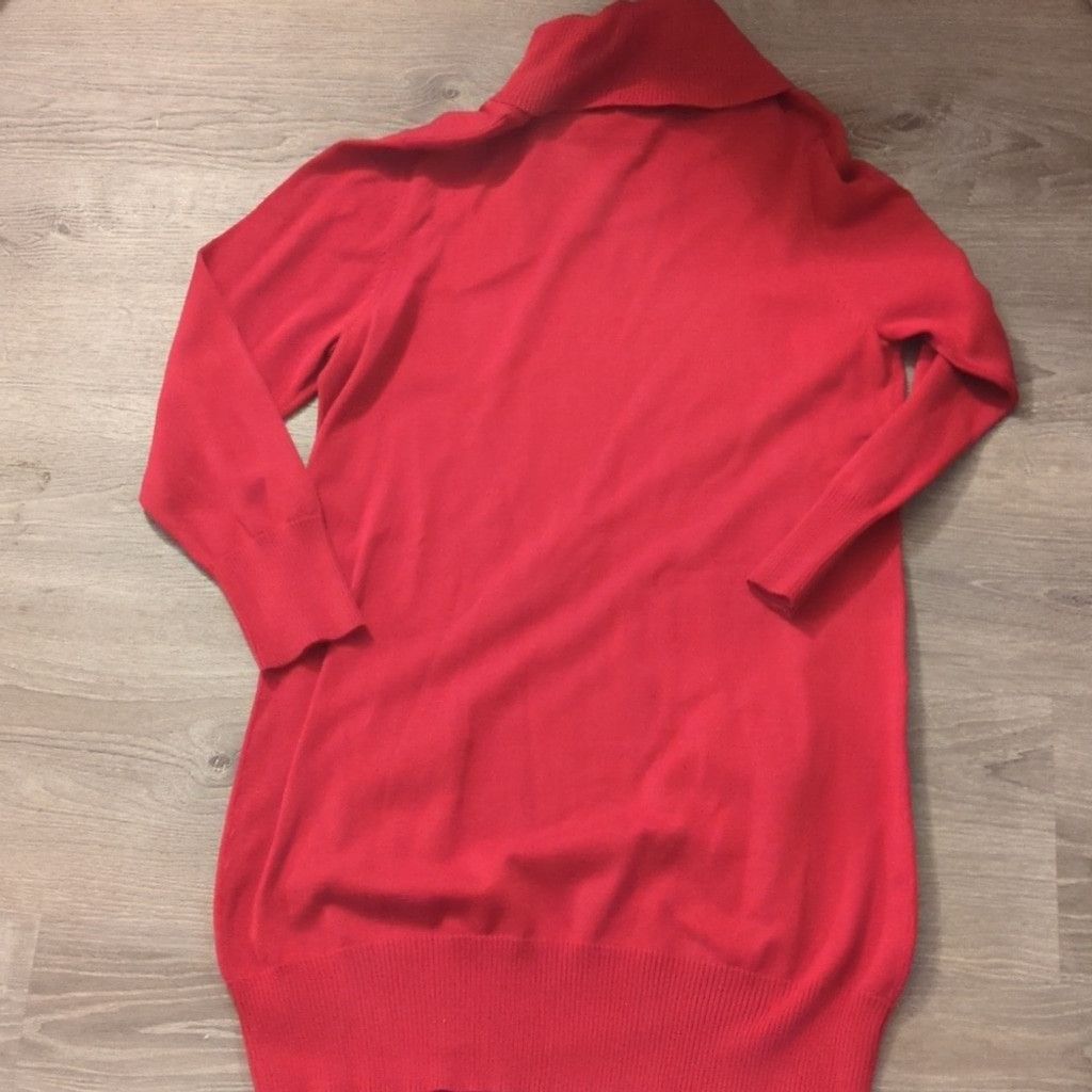 Other Lemmie For Nina Leonard Red Turtleneck Sweater Dress Size XL Size XL / US 12-14 / IT 48-50 - 4 Thumbnail