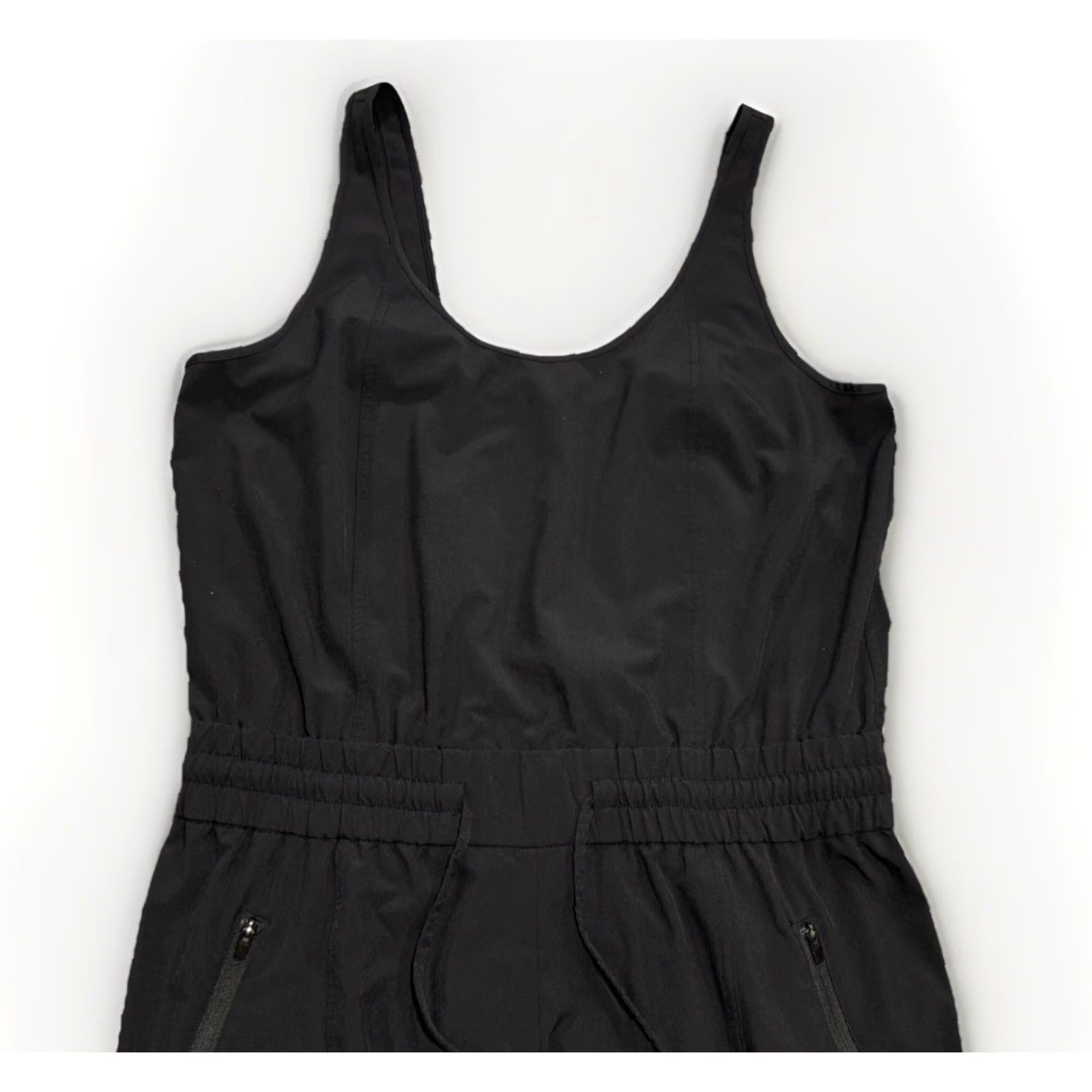 Athleta ATHLETA Unbound Lightweight Sleeveless Cargo Jumpsuit Black Small Size 28" / US 6 / IT 42 - 6 Thumbnail