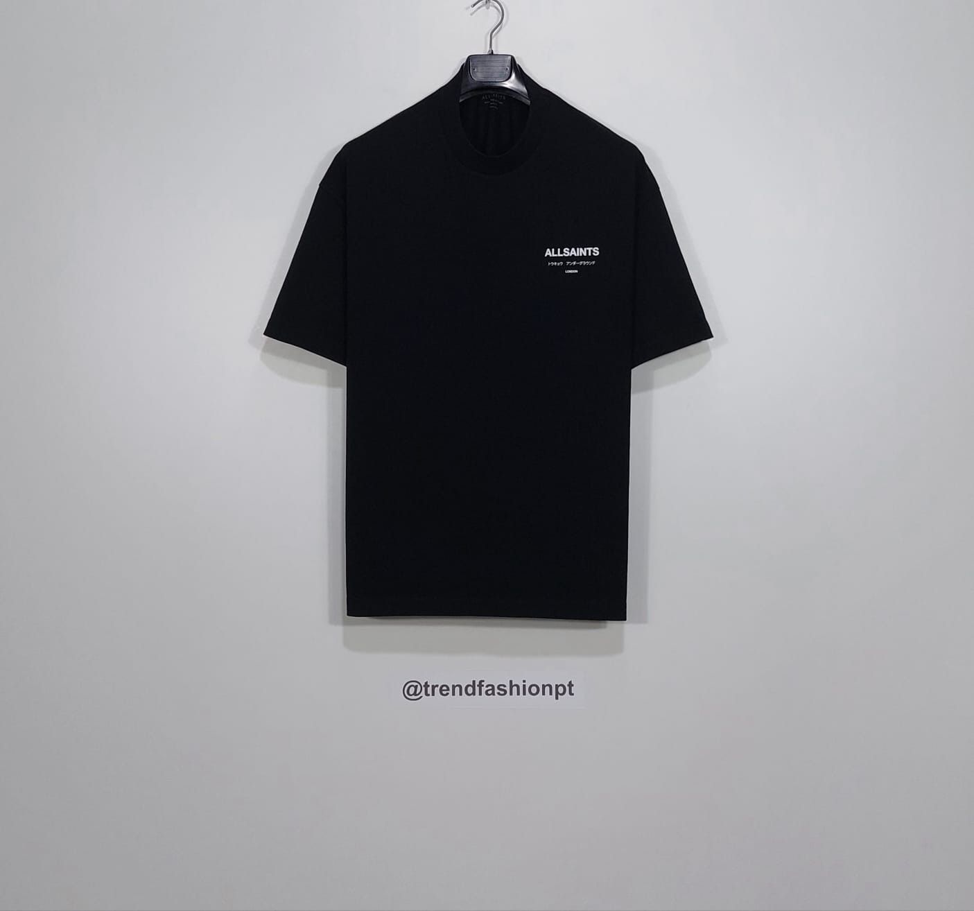 AllSaints - Underground - T-shirt sans manches - Noir