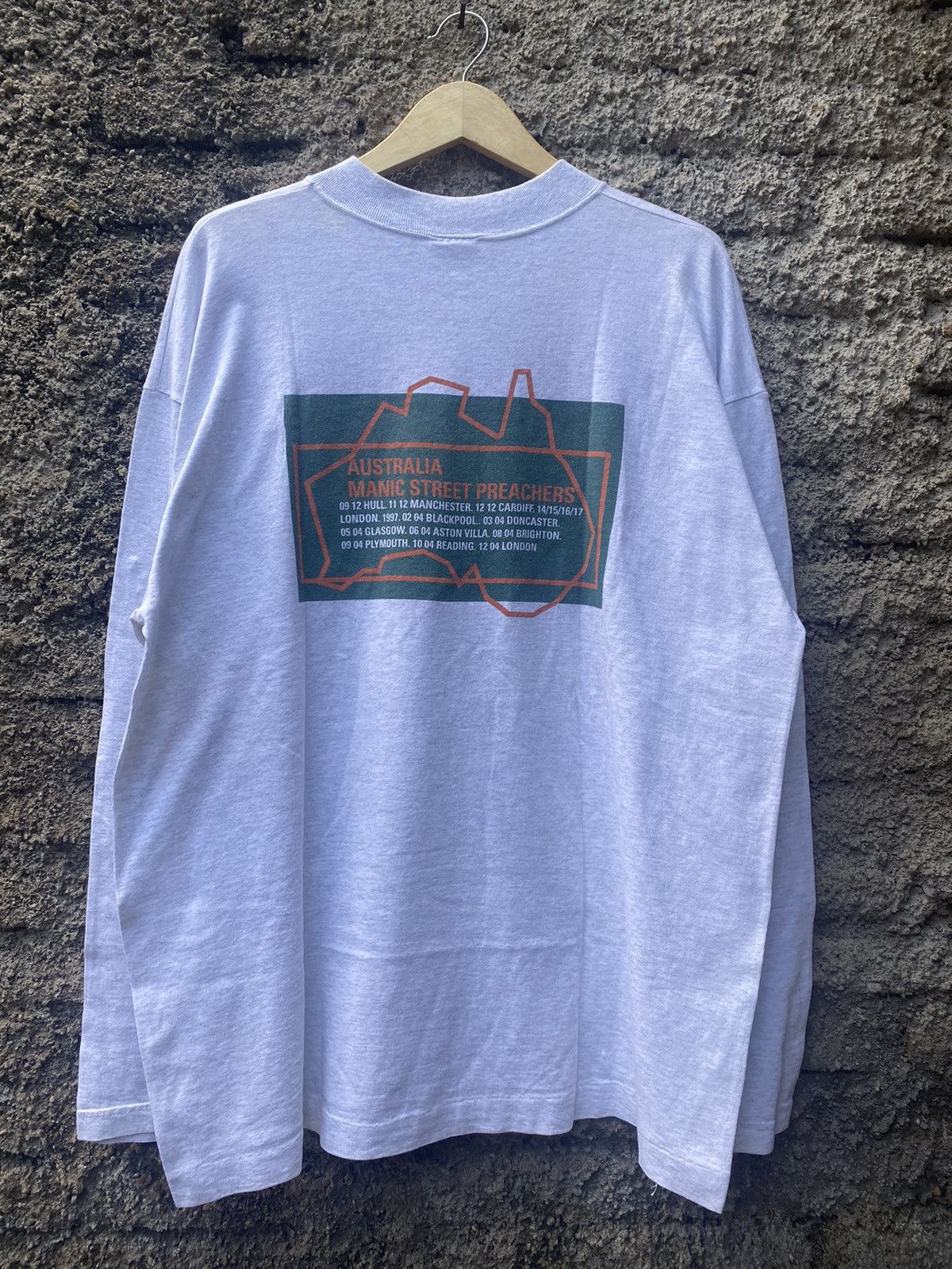 Band Tees Vintage Manic Street Preachers Australian Tour Long sleeve Size US XL / EU 56 / 4 - 2 Thumbnail