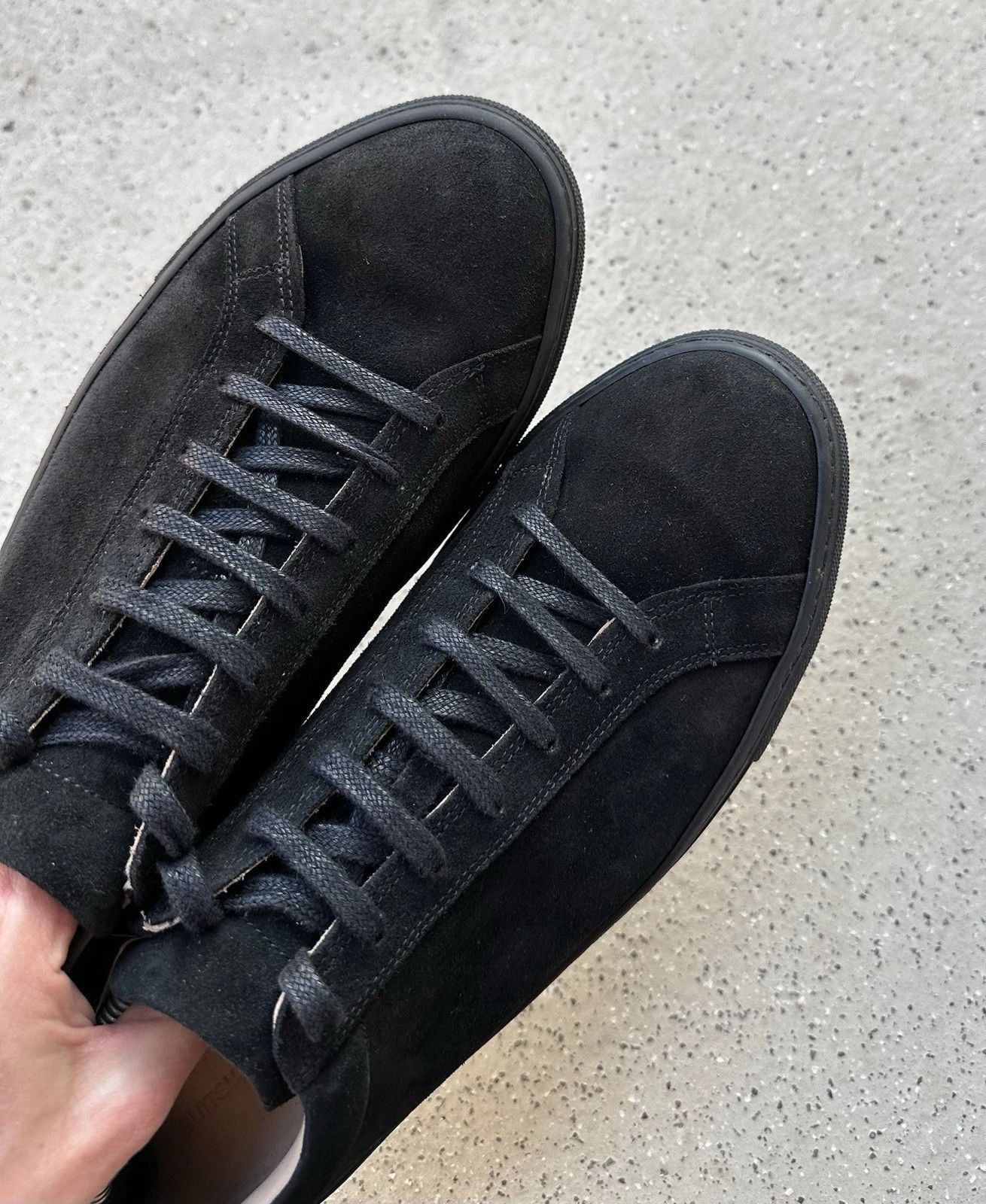 Suitsupply SUITSUPPLY Shoes Men's Lace up Low Top Suede Leather Sneaker Size US 12 / EU 45 - 8 Thumbnail