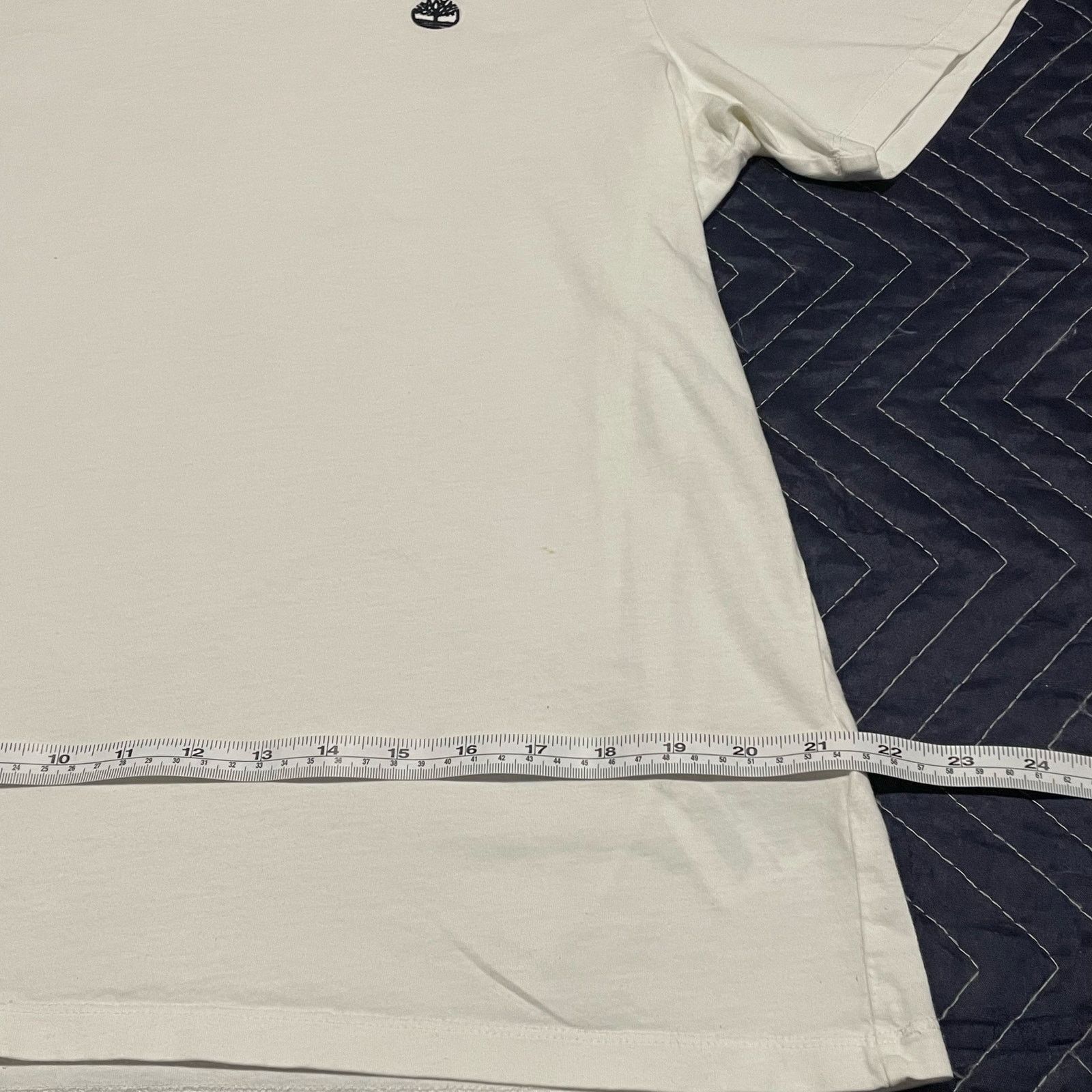 Timberland Timberland White Tee Size US XL / EU 56 / 4 - 6 Thumbnail