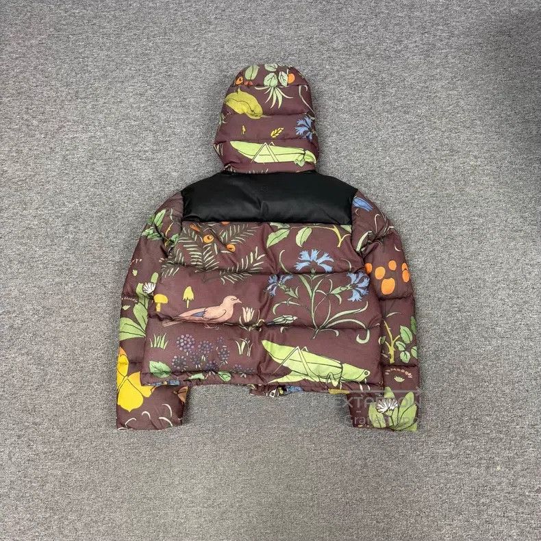Loewe Loewe Back embossed floral print down jacket Size XS / US 0-2 / IT 36-38 - 2 Thumbnail