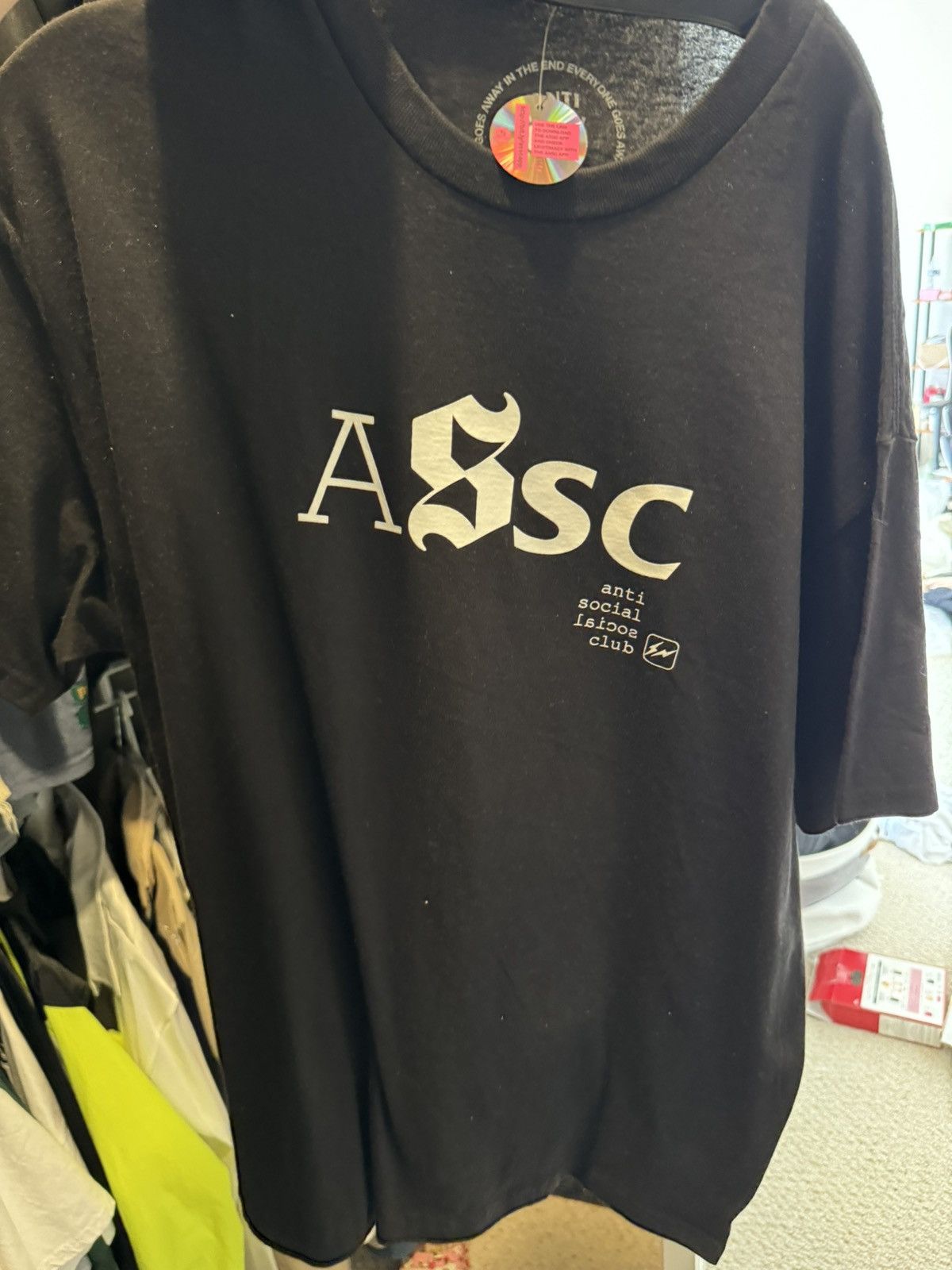 Anti social social club x fragment t shirt