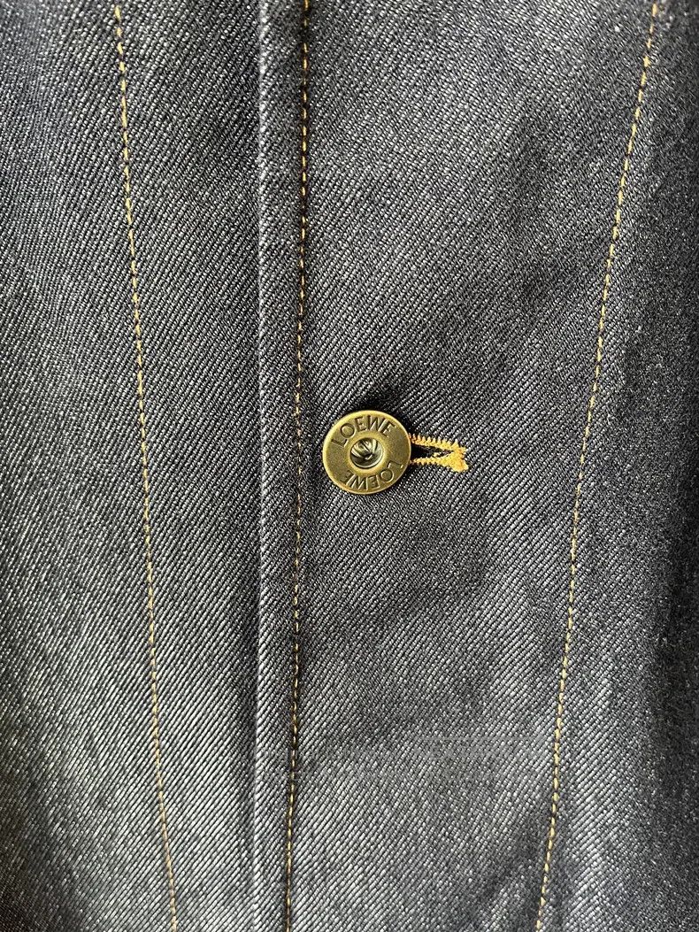 Loewe Loewe Pure Wool Long Sleeve Denim Jacket Size US M / EU 48-50 / 2 - 7 Thumbnail