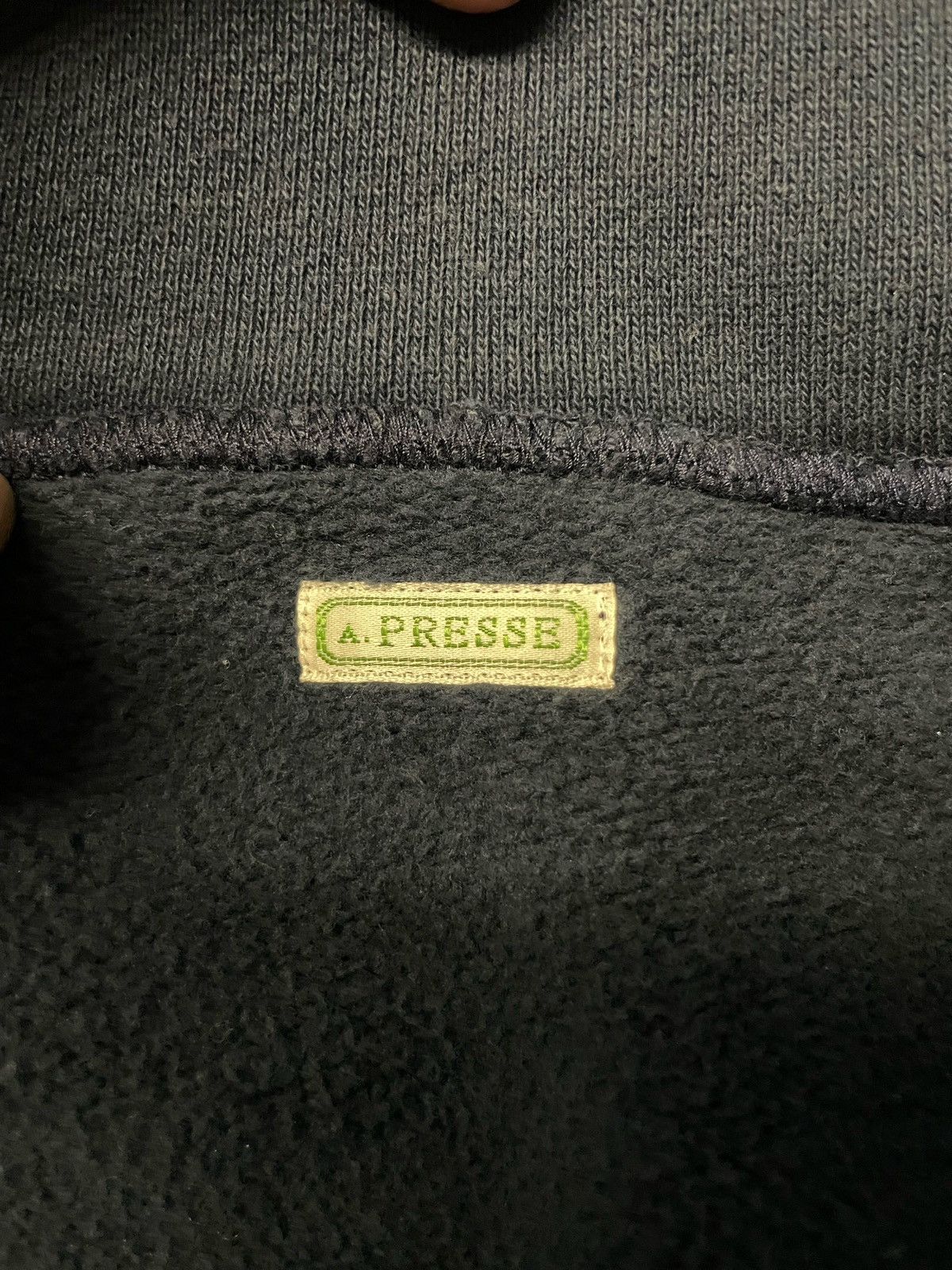 A.PRESSE A.Presse x Biotop Vintage Sweat Cardigan Size US M / EU 48-50 / 2 - 9 Thumbnail
