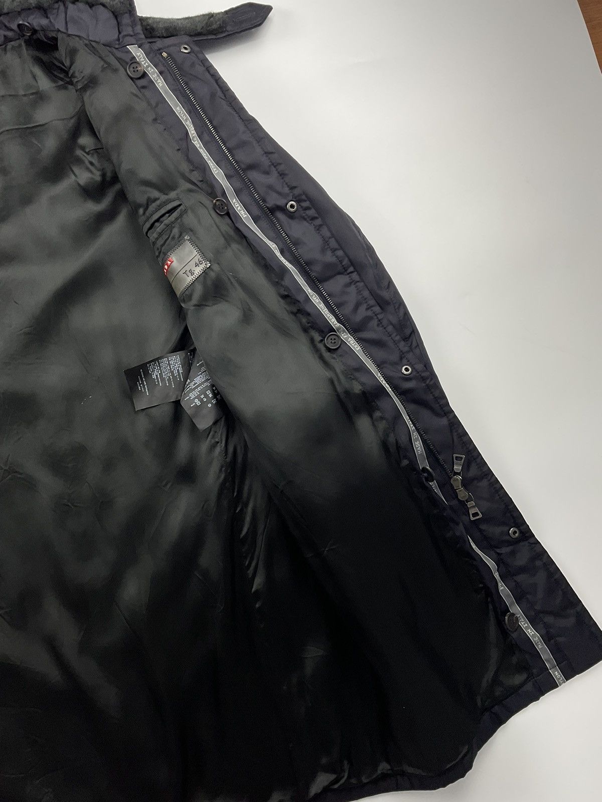 Prada Prada BLack Tab Fur Hood Utility Jacket Size US M / EU 48-50 / 2 - 17 Thumbnail