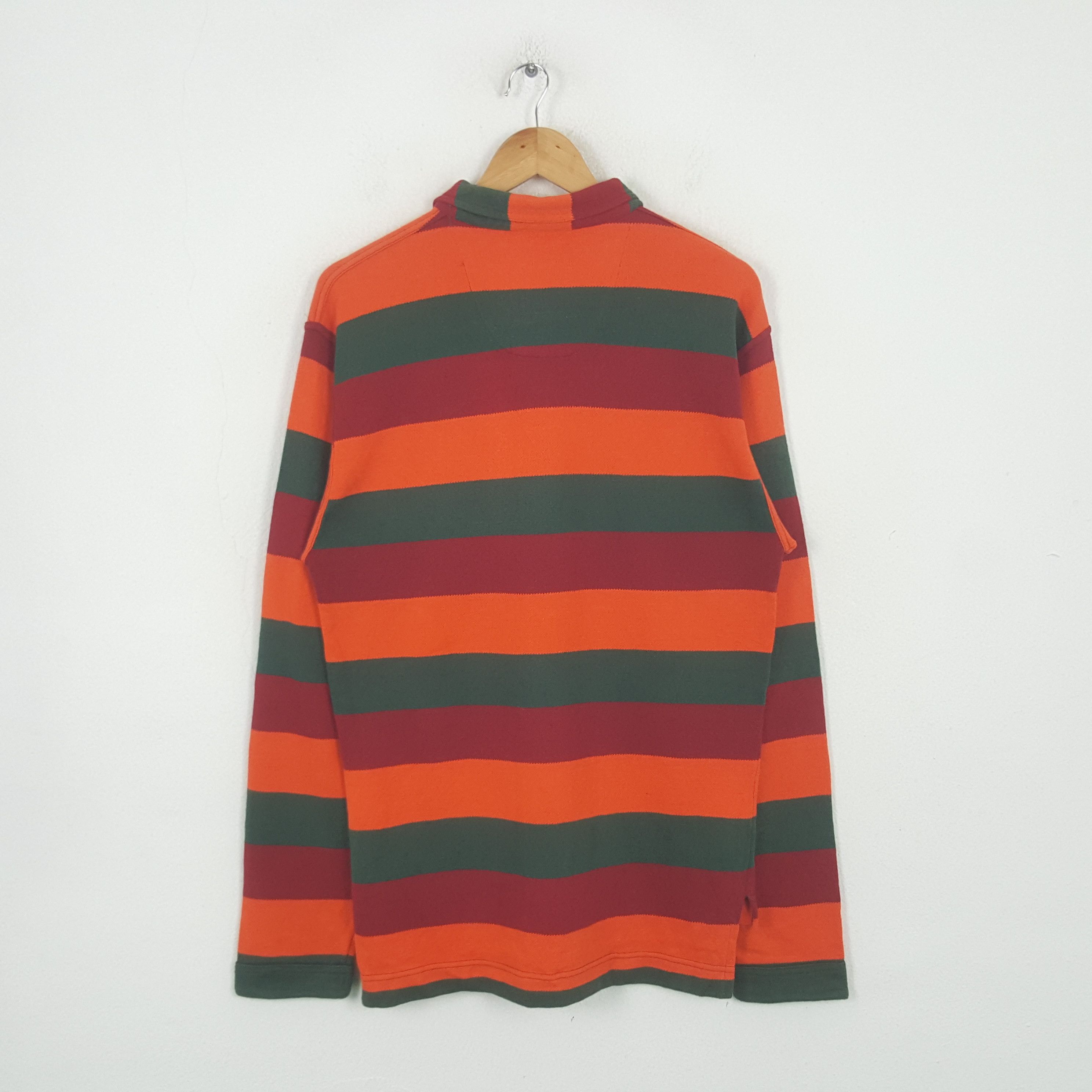 Nigel Cabourn Vintage Nigel Cabourn Designer Brand Stripes Polos RR1 Size US M / EU 48-50 / 2 - 3 Thumbnail