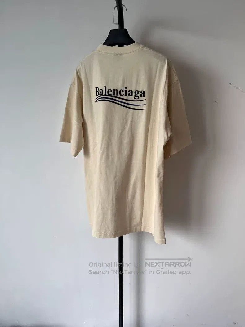 Balenciaga Balenciaga Letter Printed Round Neck Short Sleeve T-Shirt Size US S / EU 44-46 / 1 - 2 Thumbnail