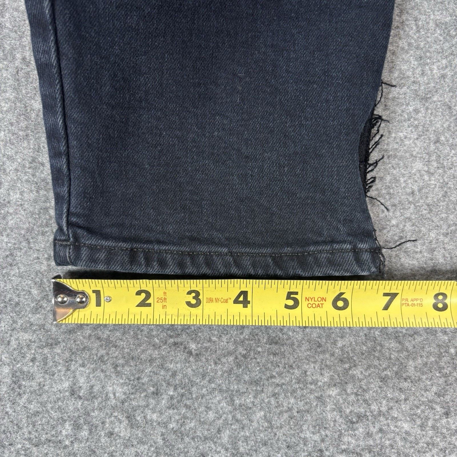 CLOSED Closed Pearl Jeans High Rise Denim Black Women's Size 26 Size 26" / US 2 / IT 38 - 15 Thumbnail