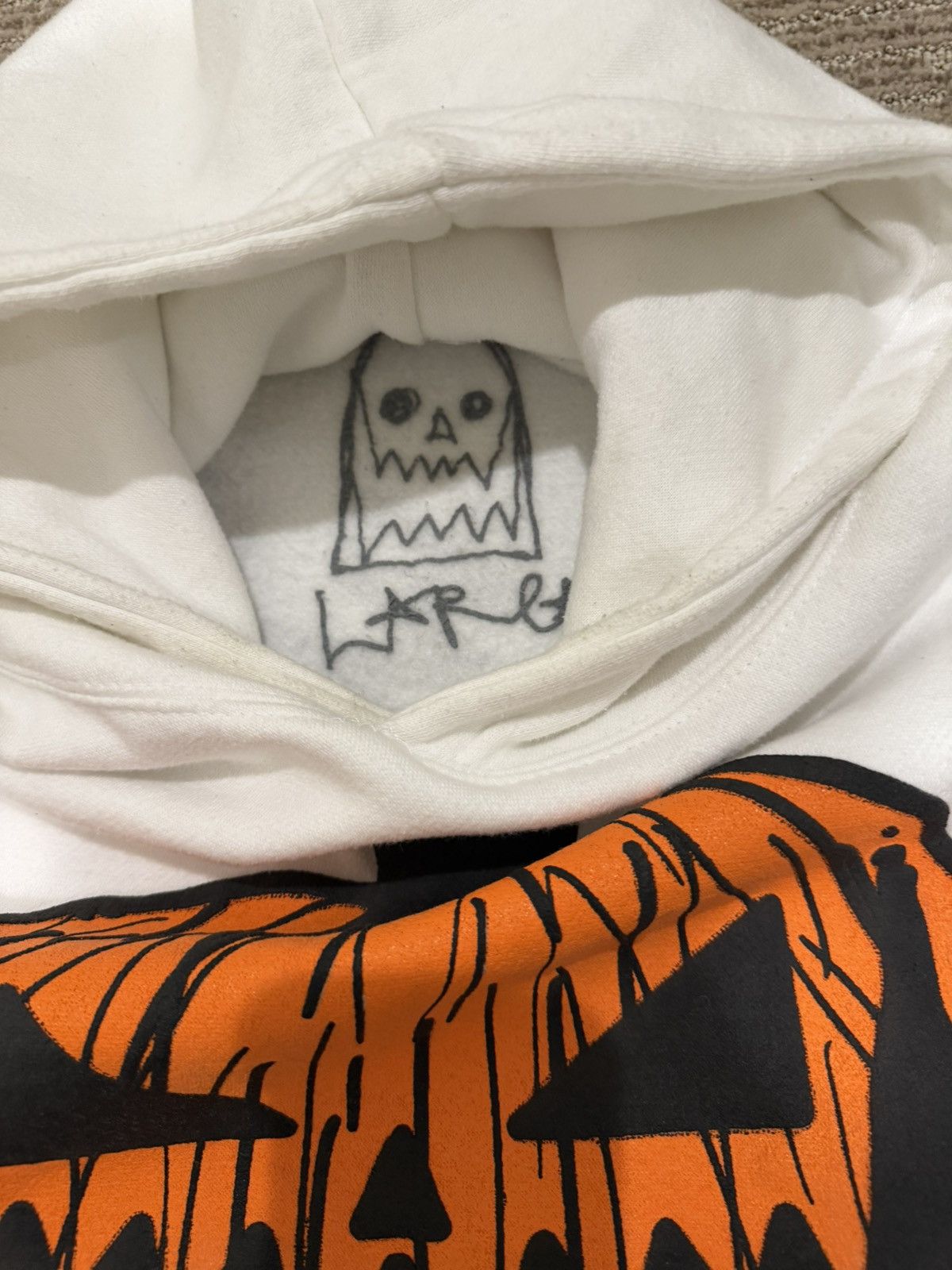 Asspizza Asspizza puffprint hoodie Size US L / EU 52-54 / 3 - 4 Thumbnail