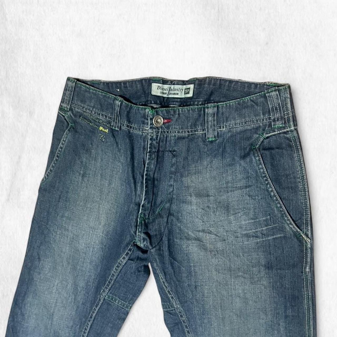 Diesel Diesel RARE Custom 1of1 Gallery embroidered buckle back Size US 34 / EU 50 - 1 Thumbnail