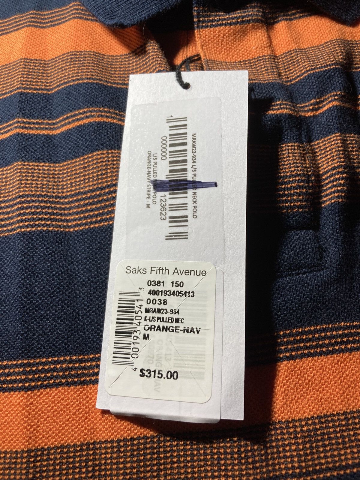 Martine Rose New AW23 Martine Rose Pulled Neck Polo Stretched Black 2023 Size US M / EU 48-50 / 2 - 5 Thumbnail