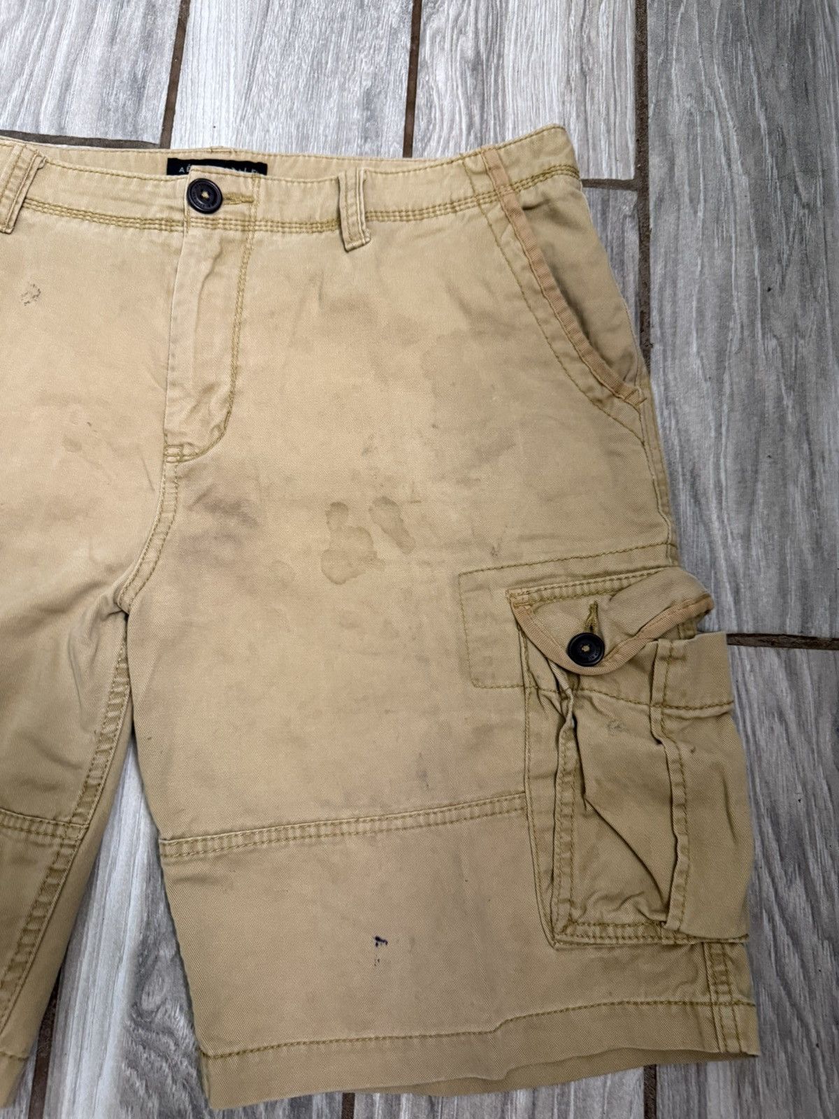 Aeropostale Aeropostale Men’s Cargo Shorts Size US 34 / EU 50 - 3 Thumbnail