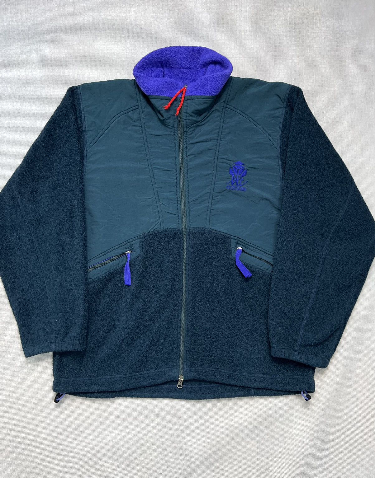 Adidas × Vintage Fleece Jacket Adidas vintage 90’s Polartec Size US XL / EU 56 / 4 - 2 Thumbnail