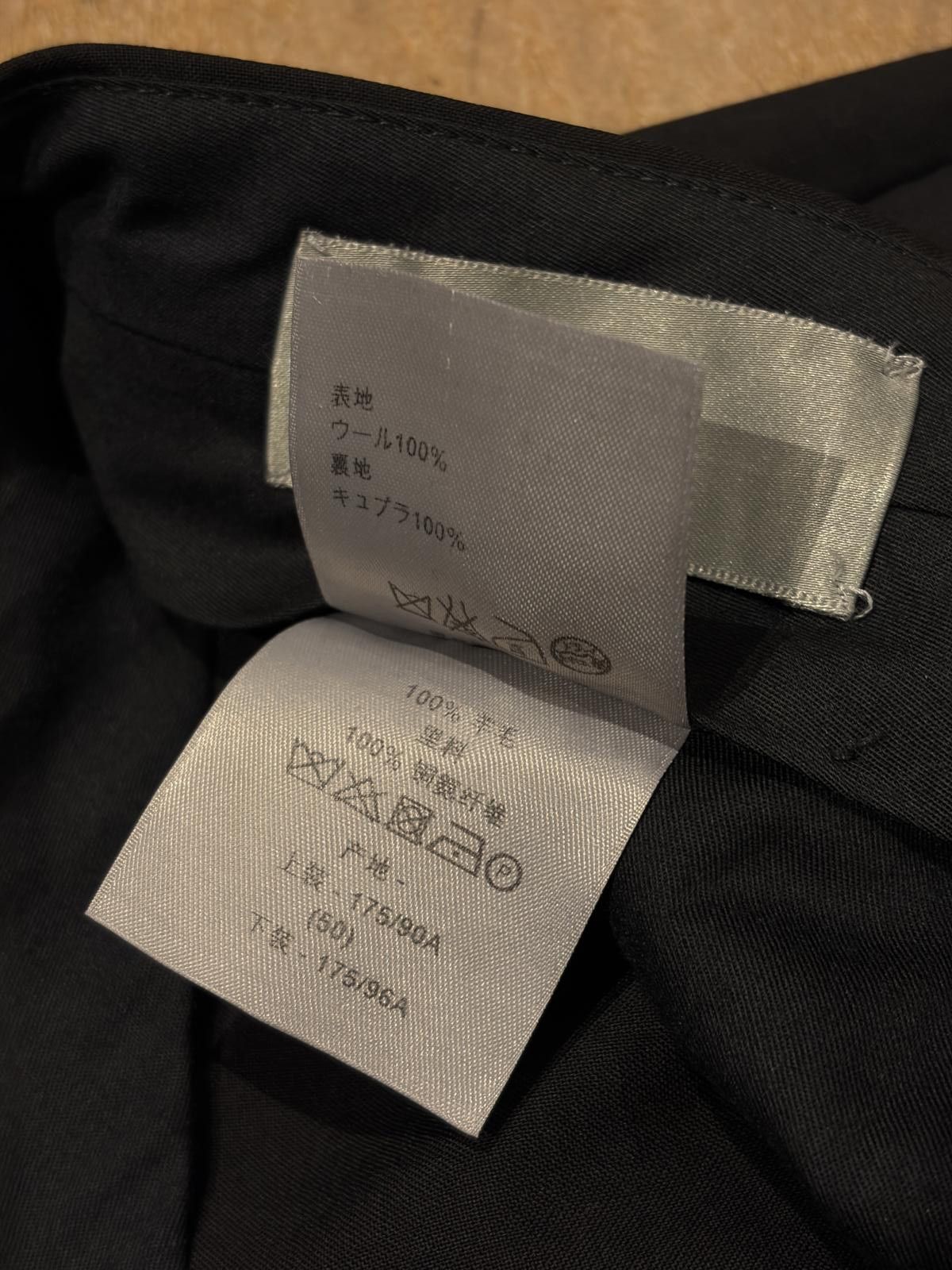 Dior Dior Homme Black Wool Suit Size 40R - 12 Thumbnail