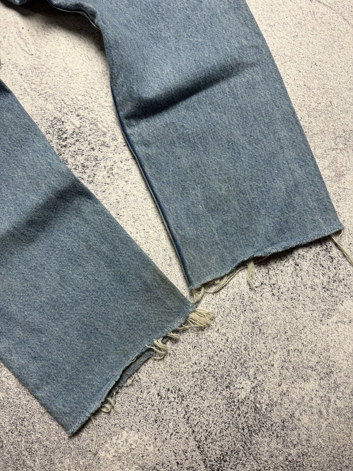 Carhartt Vintage Carhartt Jeans Work Skate Denim Pants Leather Logo Size US 38 / EU 54 - 6 Thumbnail