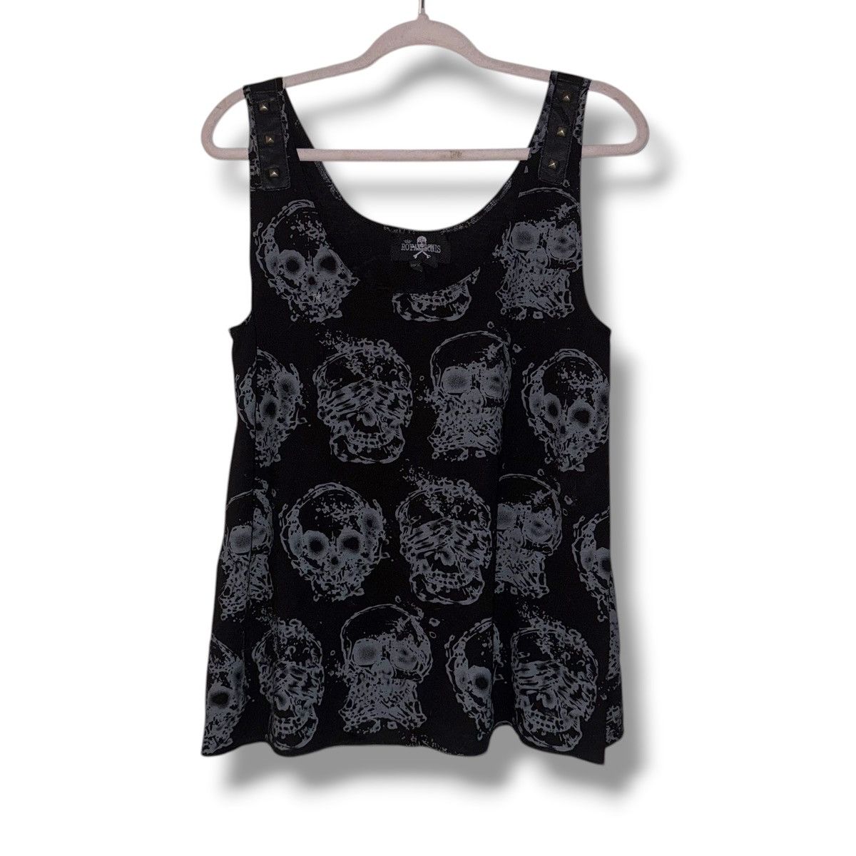 Other Royal Bones black skull print tank top Size XL / US 12-14 / IT 48-50 - 1 Thumbnail