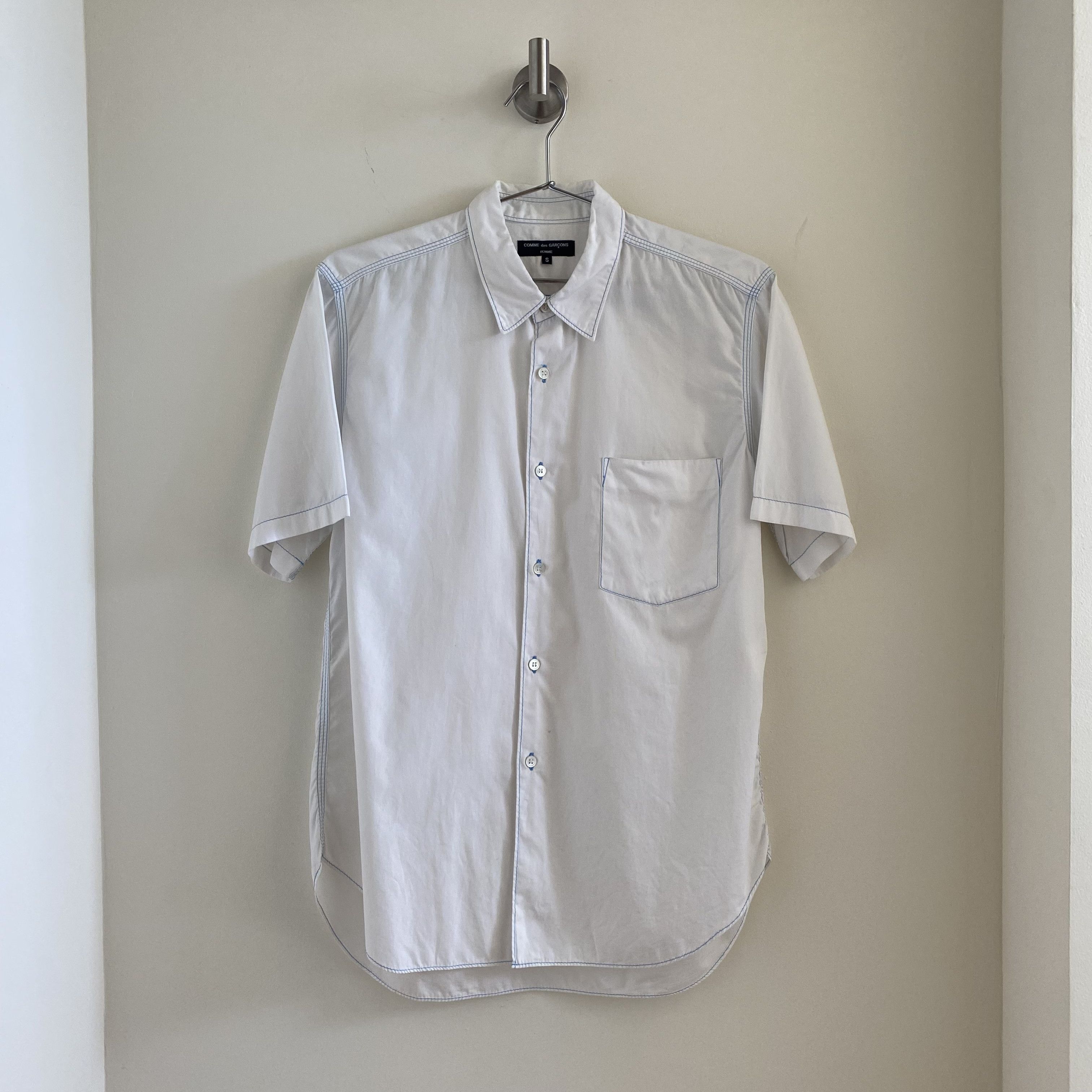 Comme des Garcons × Comme des Garcons Homme Comme des Garcons Homme Contrast Stitch Shirt Size US S / EU 44-46 / 1 - 1 Thumbnail