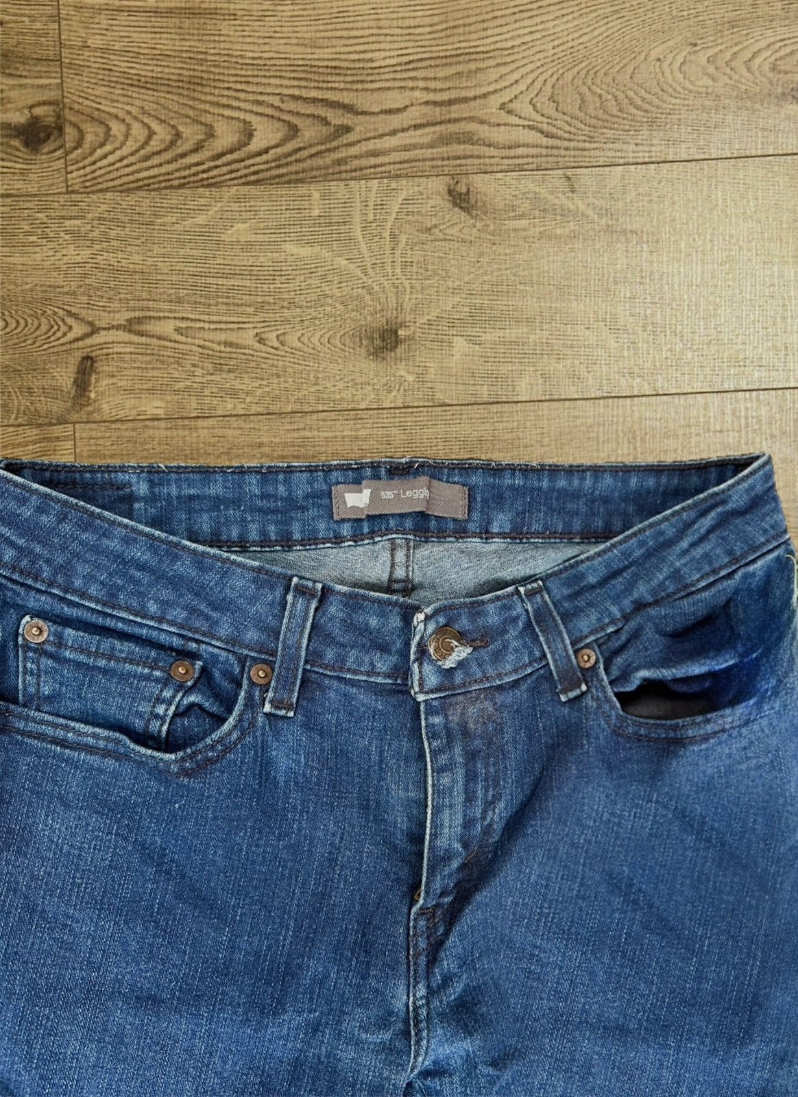 Levi's Blue Leggings-Style Jeans 👖 Size 26" / US 2 / IT 38 - 2 Thumbnail