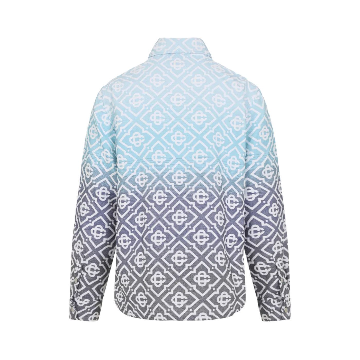 Casablanca CASABLANCA Blue Gradient Jacket New And Authentic (Men's siz Size US M / EU 48-50 / 2 - 2 Thumbnail
