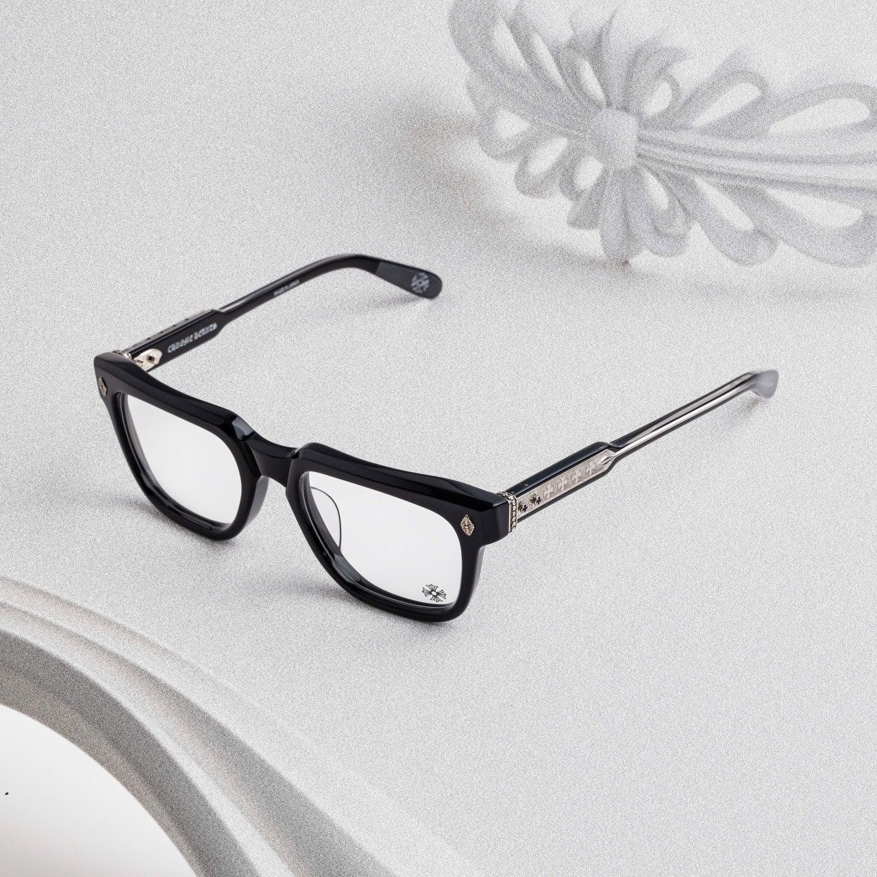 Chrome Hearts CHROME HEARTS AMBIDIXTROUS BLACK GLASSES Size ONE SIZE - 2 Thumbnail