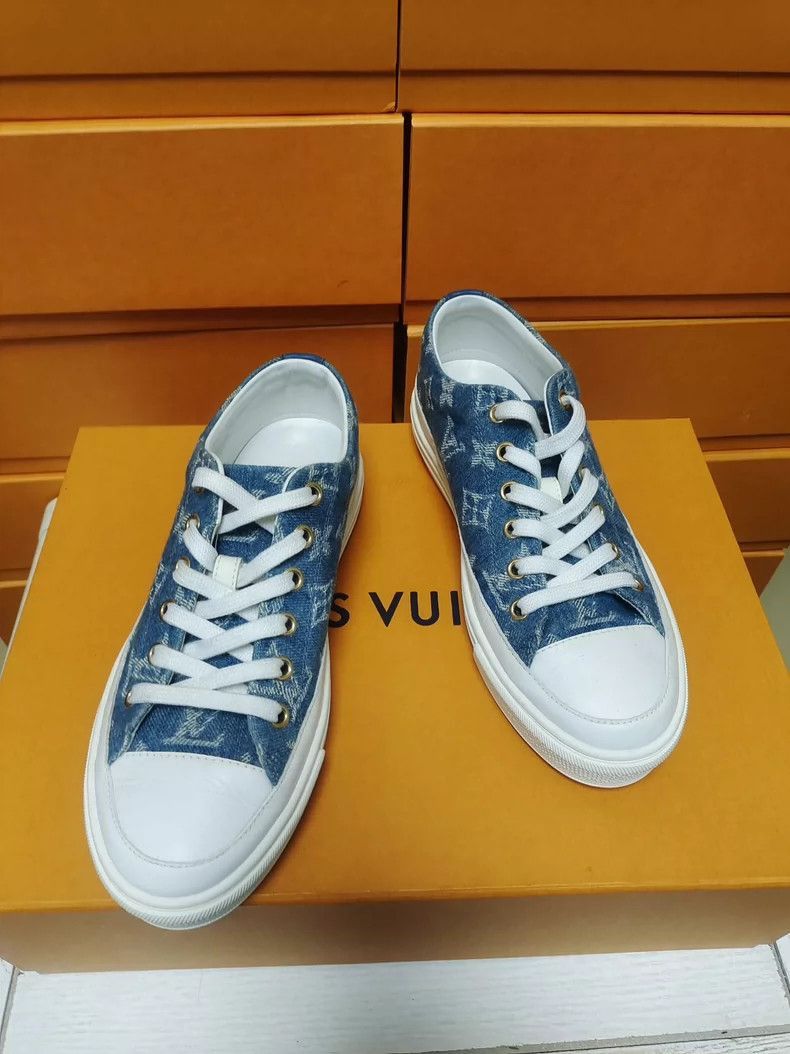 Louis Vuitton LV Denim Low-top Sneakers for Women-2507 Size US 6 / IT 36 - 5 Thumbnail