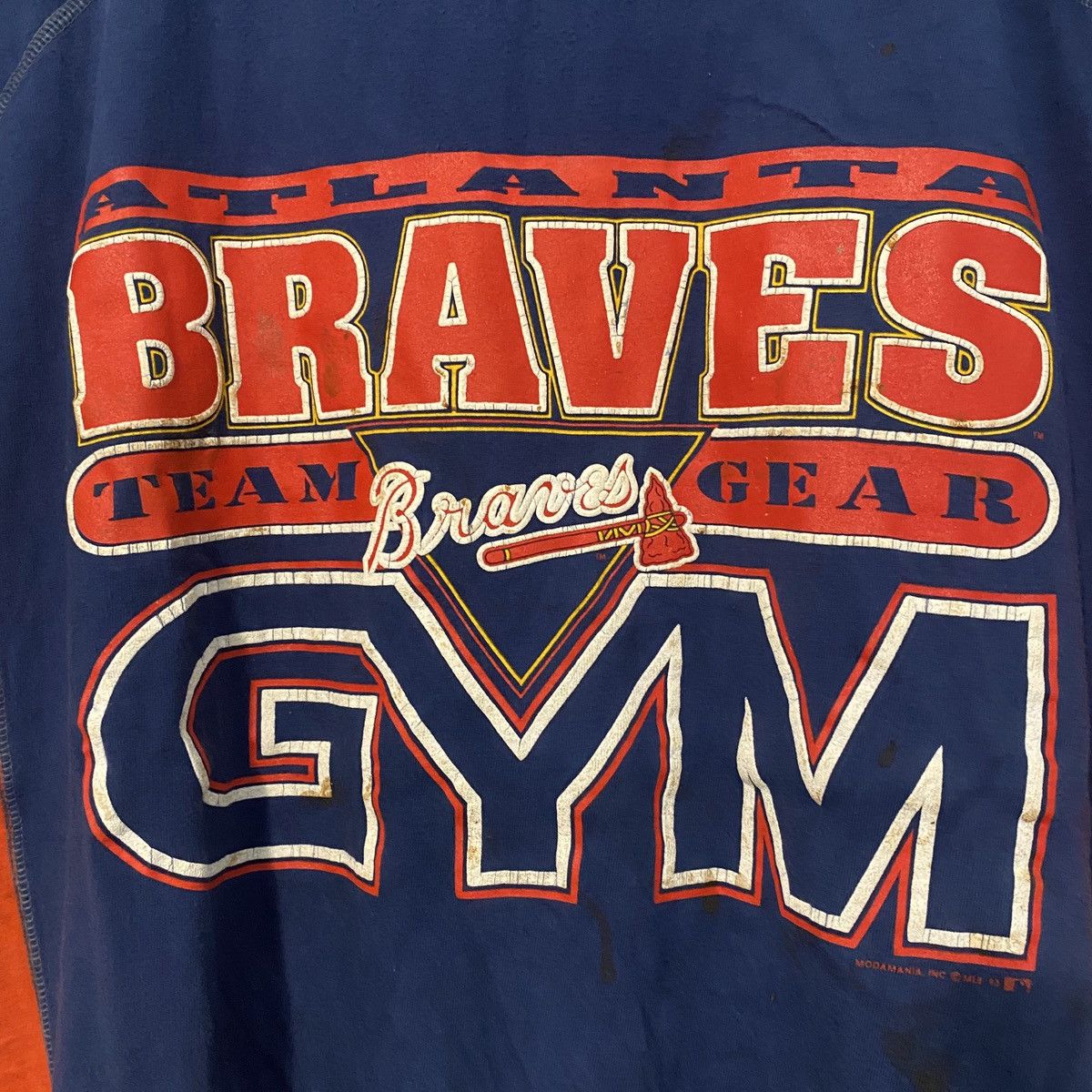 MLB Vintage 1993 Atlanta Braves MLB Shirt Size US XL / EU 56 / 4 - 3 Thumbnail