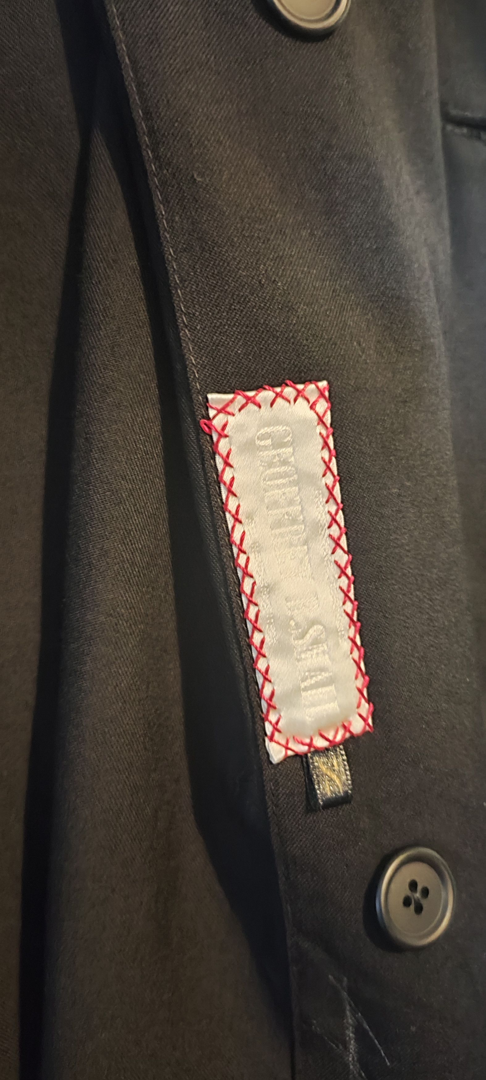 Geoffrey B. Small NVC02 1920’s French Double Breasted coat reproduction Size US M / EU 48-50 / 2 - 4 Thumbnail