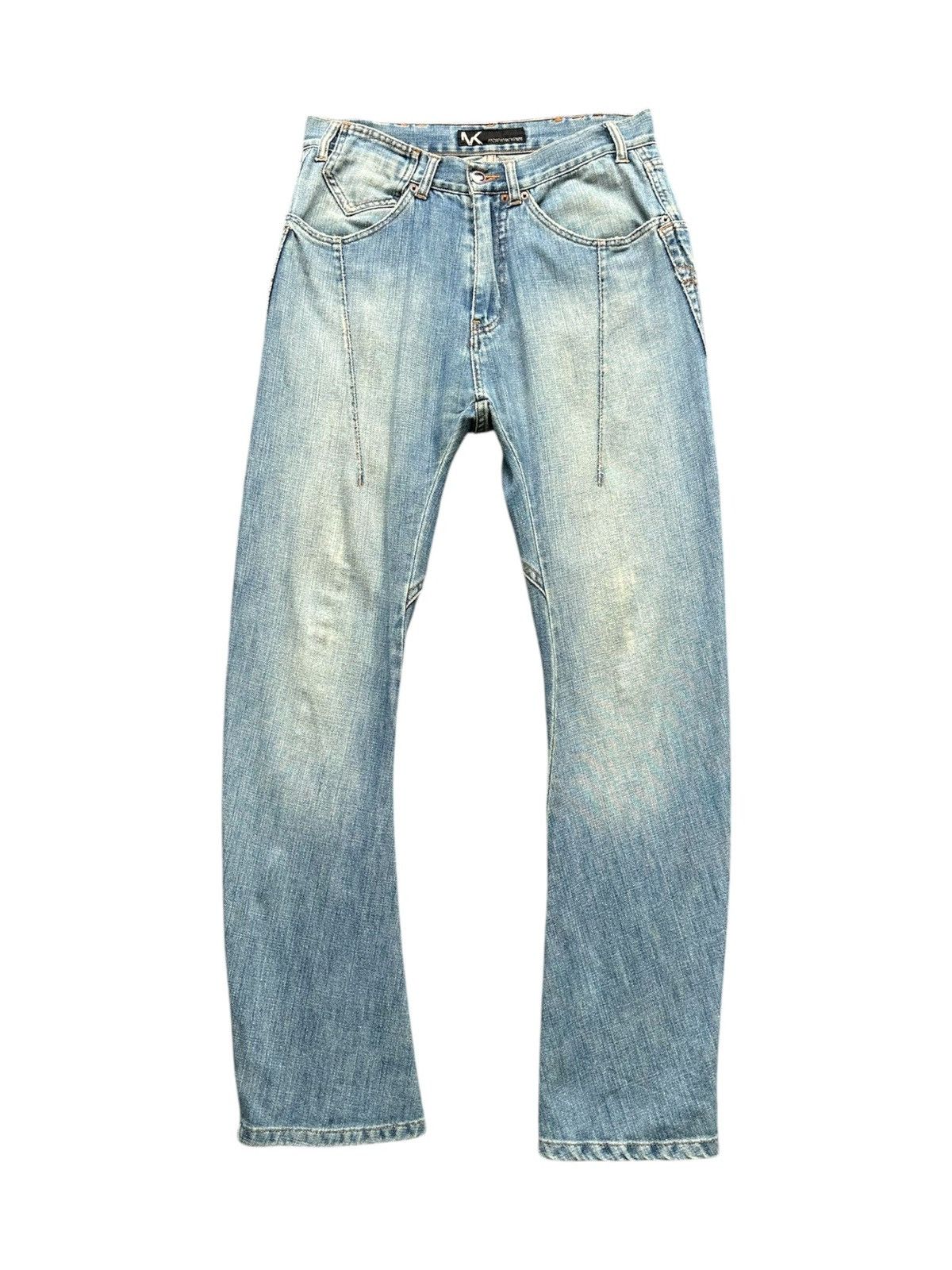 Andrew Mackenzie 00's archive Andrew Mackenzie hybrid distressed denim Size US 31 - 1 Thumbnail