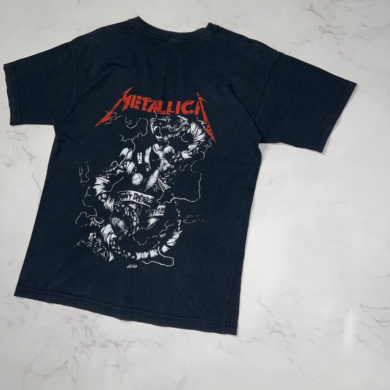 Vintage Vintage x Band Tee Metallica Black T-shirt sz XS Size US XS / EU 42 / 0 - 3 Thumbnail