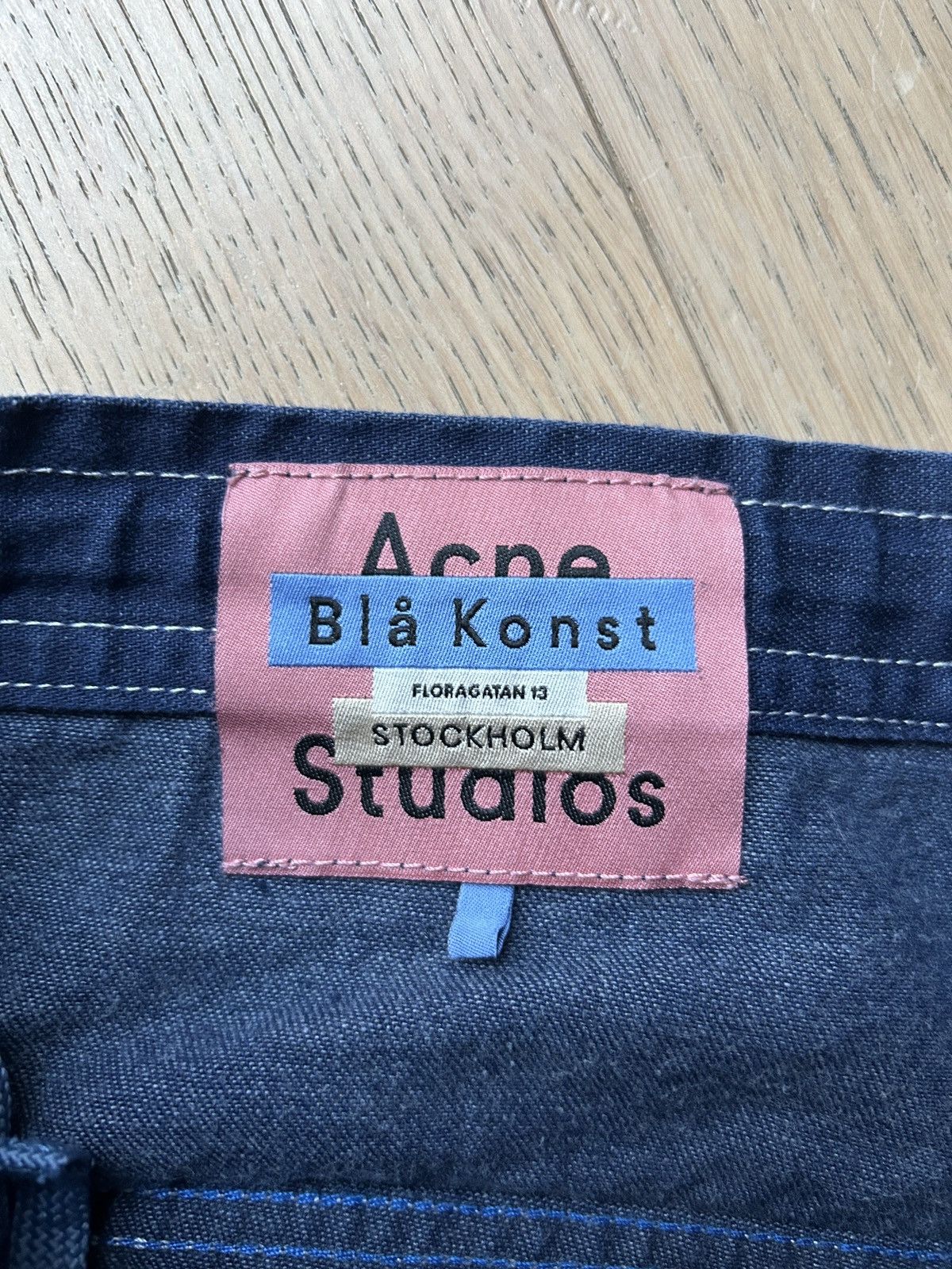 Acne Studios Acne Studios Bla Konst Wide Leg Denim Size US 32 / EU 48 - 3 Thumbnail