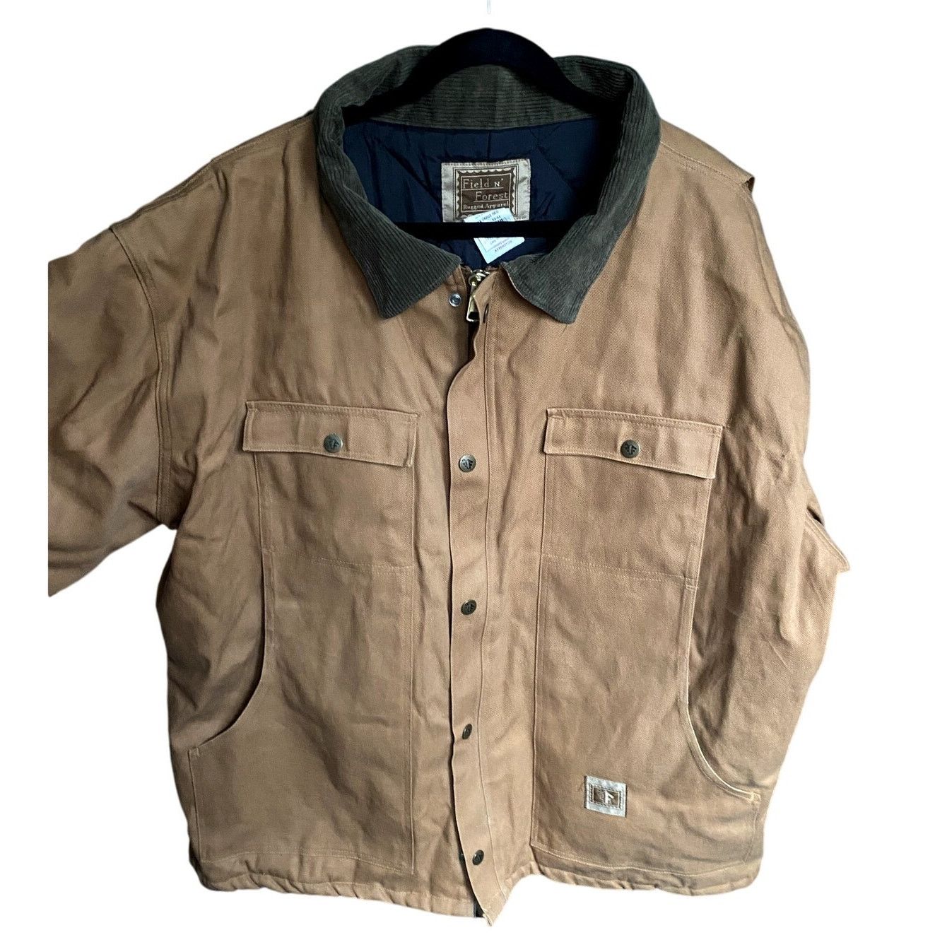 Vintage Field 'N Forest Workwear Barn Chore Jacket Tan XXL Men's Size US XXL / EU 58 / 5 - 2 Thumbnail