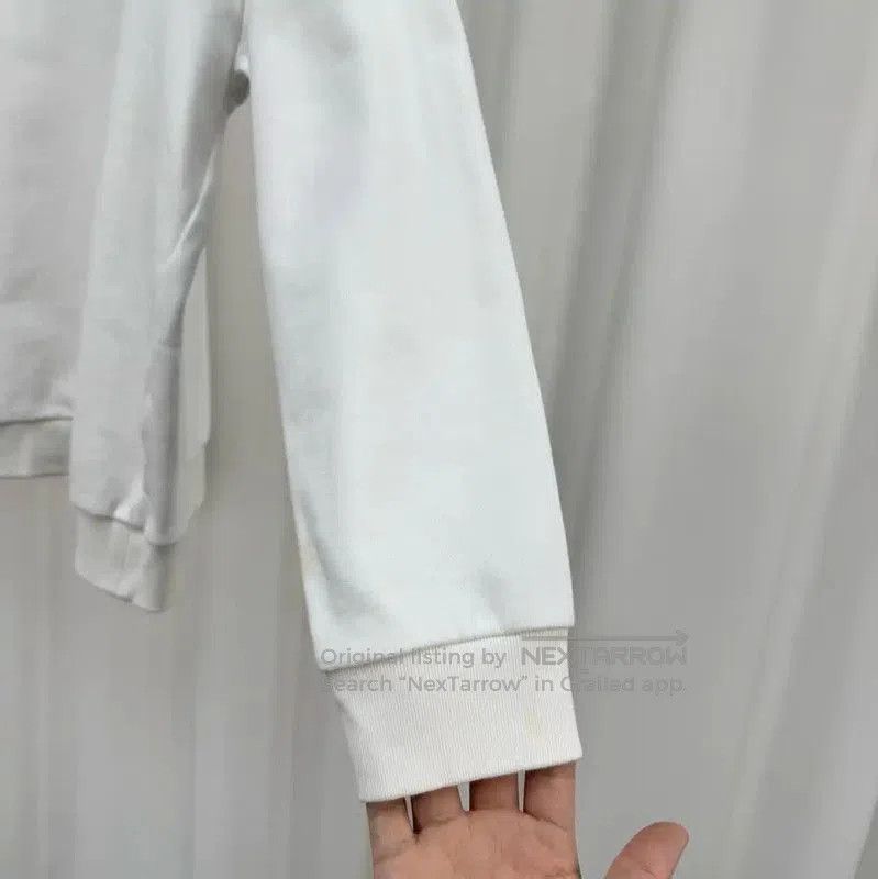 Fendi Fendi White Logo Long Sleeve Sweatshirt . Size L / US 10 / IT 46 - 5 Thumbnail