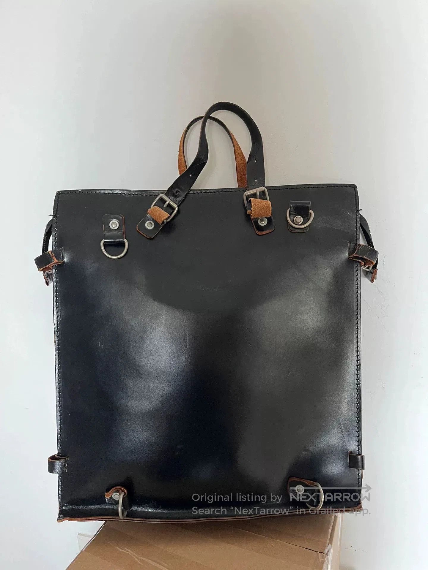 Lieve Van Gorp Lieve Van Gorp Square Leather Handbag. Size ONE SIZE - 1 Thumbnail